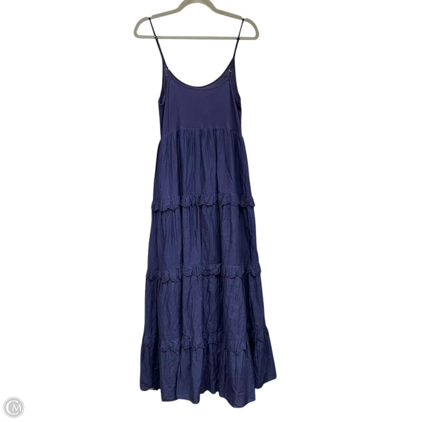 Dress Casual Midi By Anthropologie In Navy, Size: L