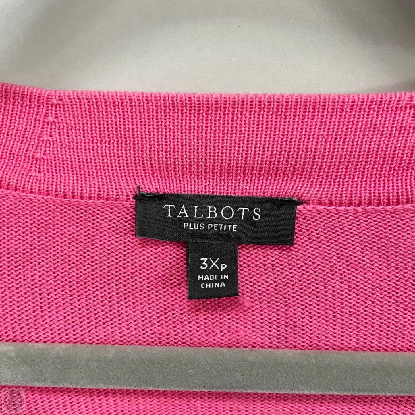 Cardigan By Talbots In Pink, Size: 3x