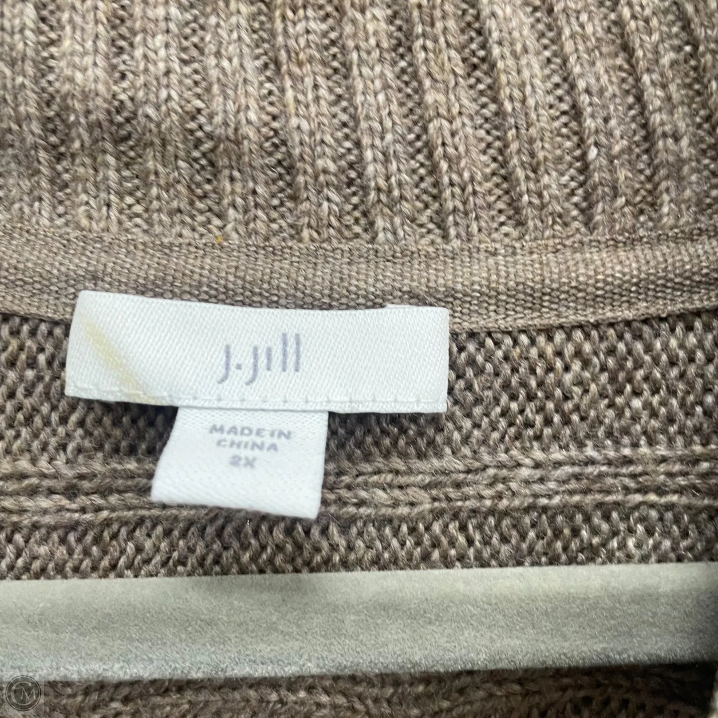 Sweater By J. Jill In Beige, Size: 2x