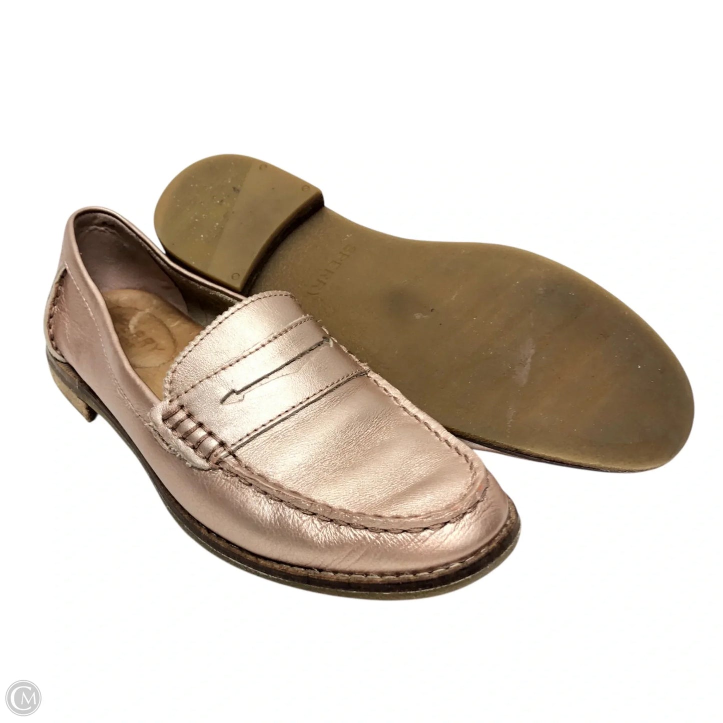 Shoes Flats By Sperry In Rose Gold, Size: 6.5