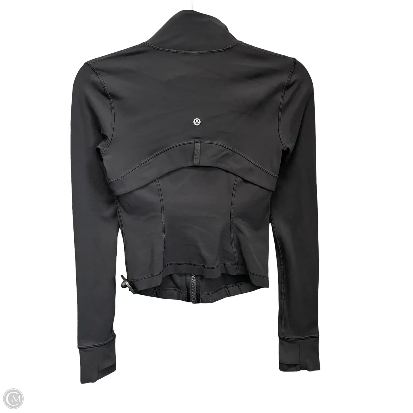 Athletic Jacket By Lululemon In Black, Size: 2