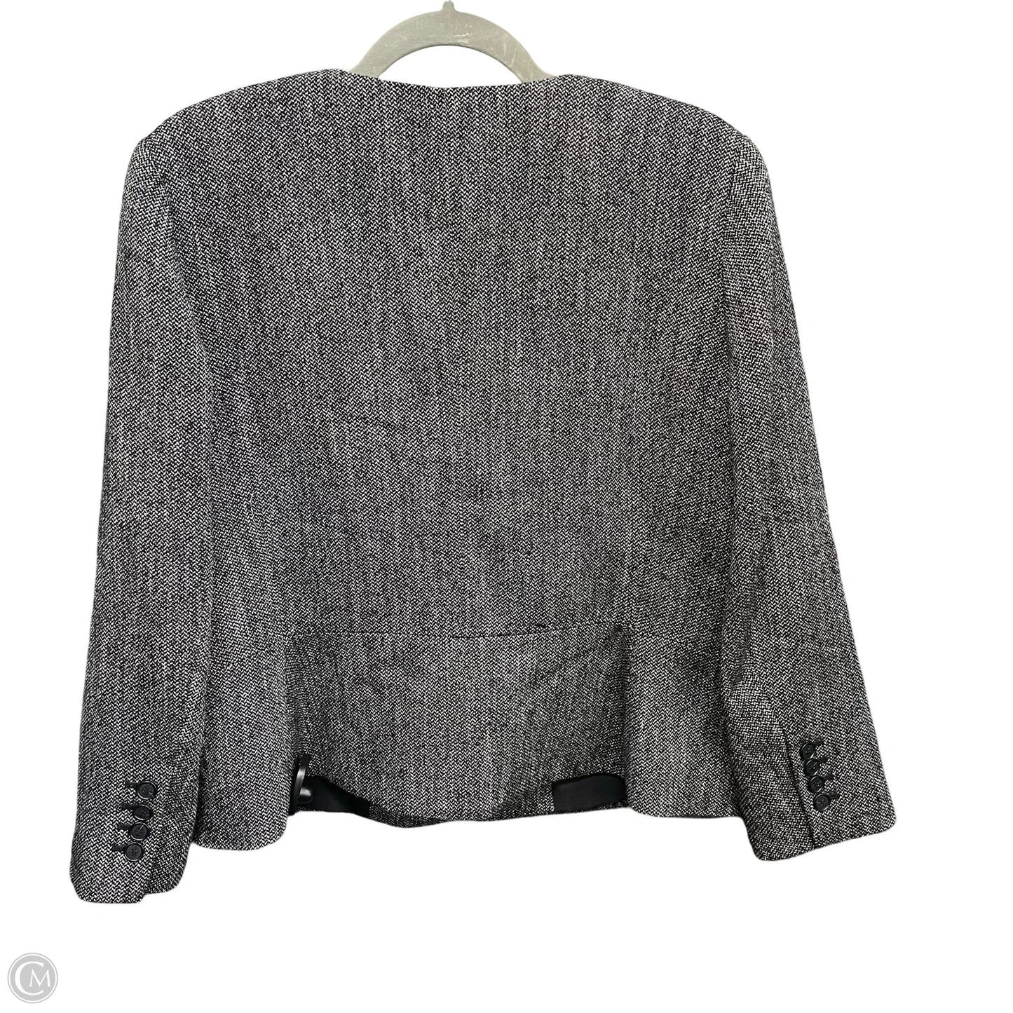 Blazer By Ann Taylor In Black, Size: 16