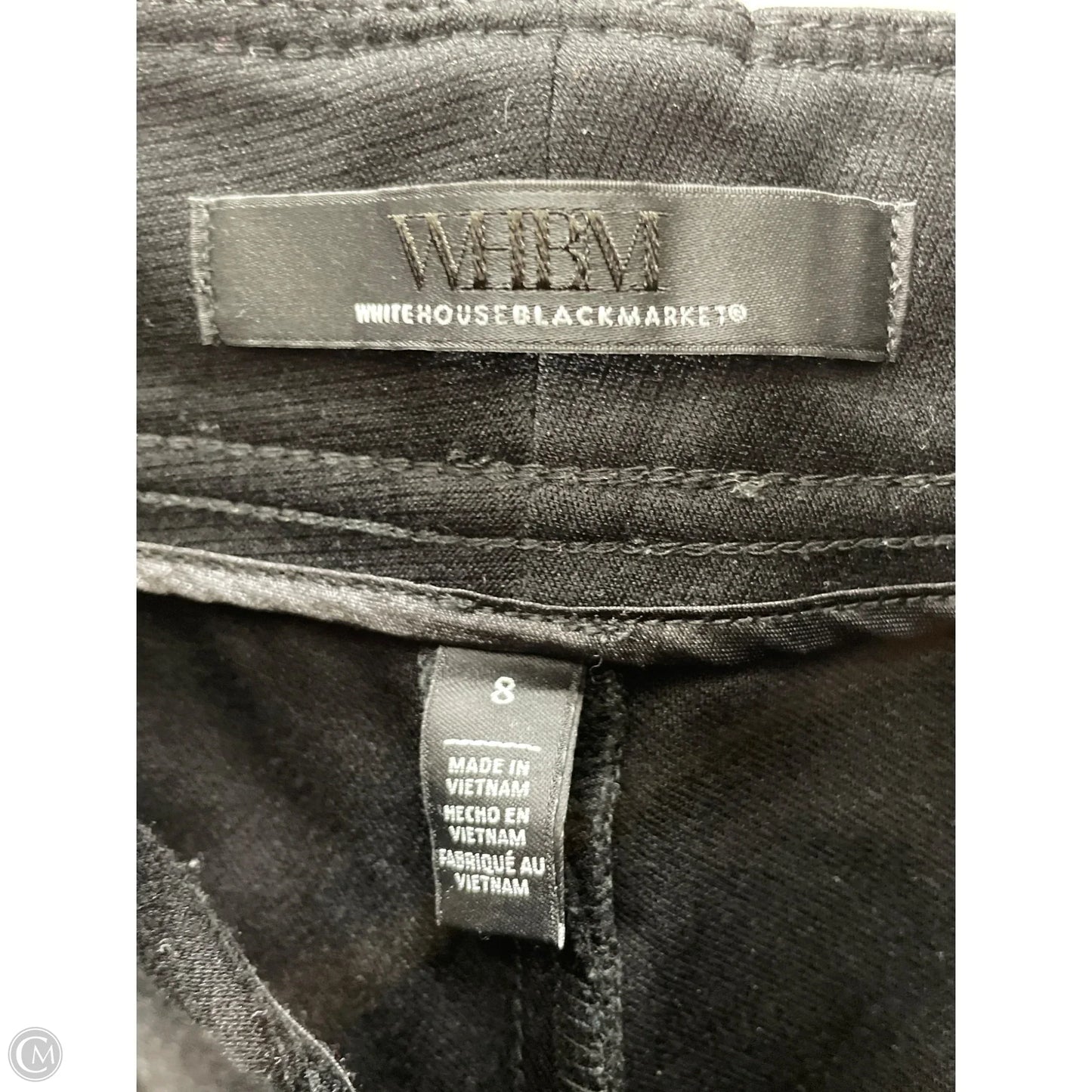 Pants Dress By White House Black Market In Black & Gold, Size: 8