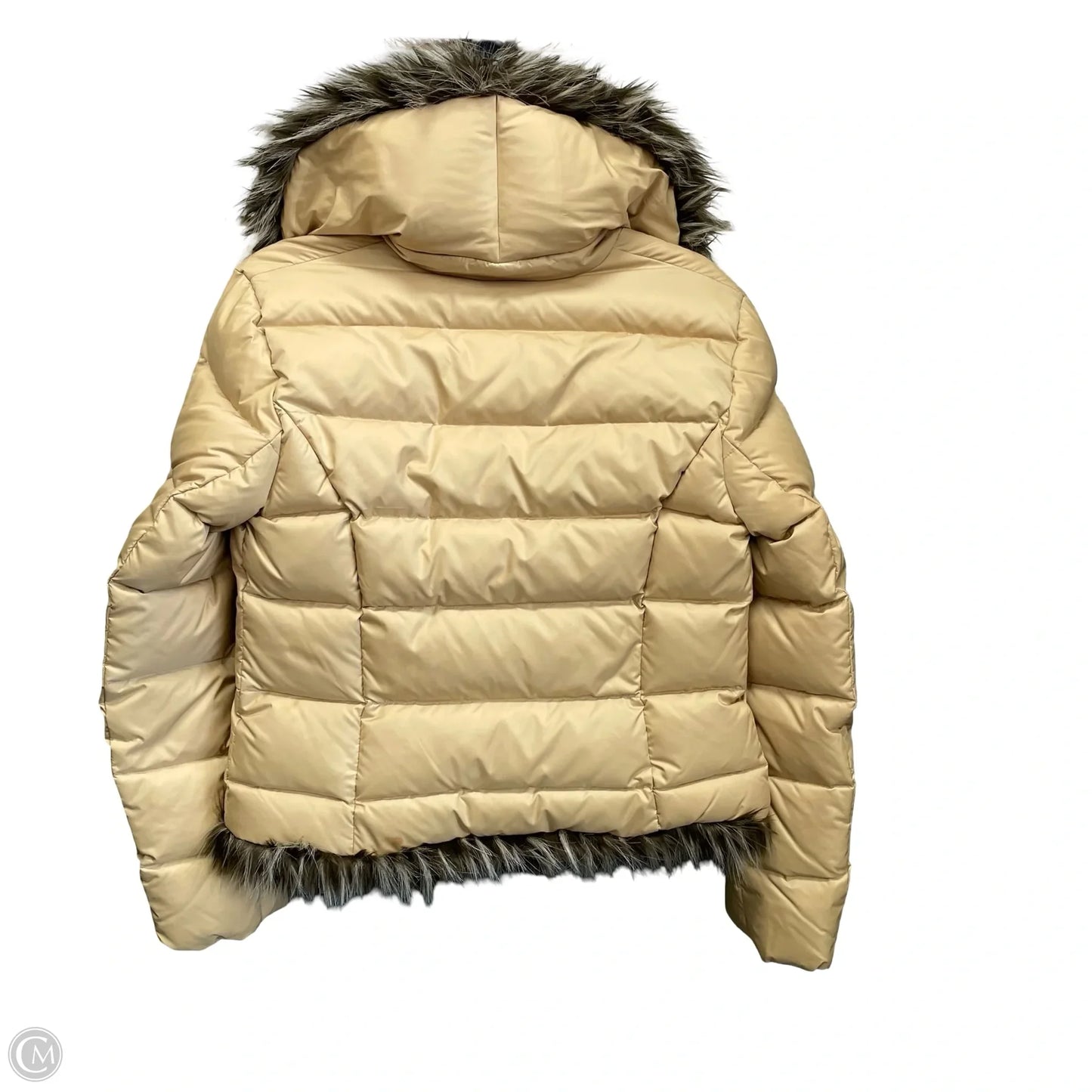 Jacket Puffer & Quilted By Inc In Yellow, Size: S