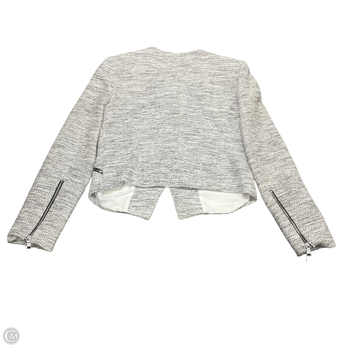 Blazer By Banana Republic In Black & White, Size: 6