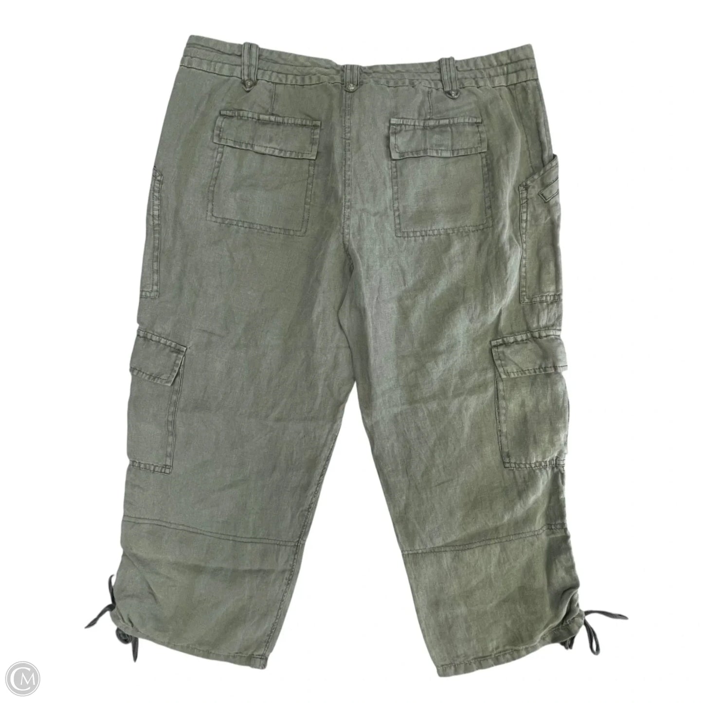 Pants Linen By Joie In Green, Size: 10