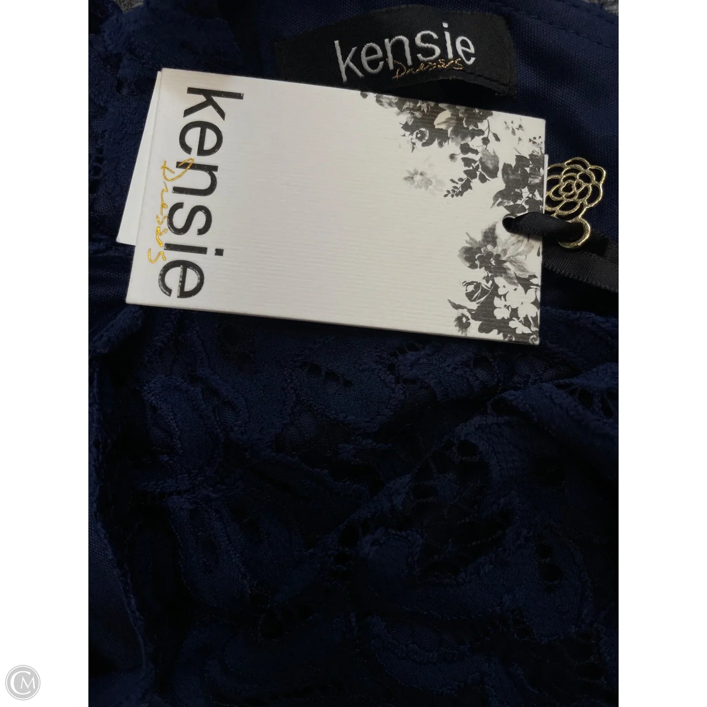 Dress Party Midi By Kensie In Blue, Size: 14