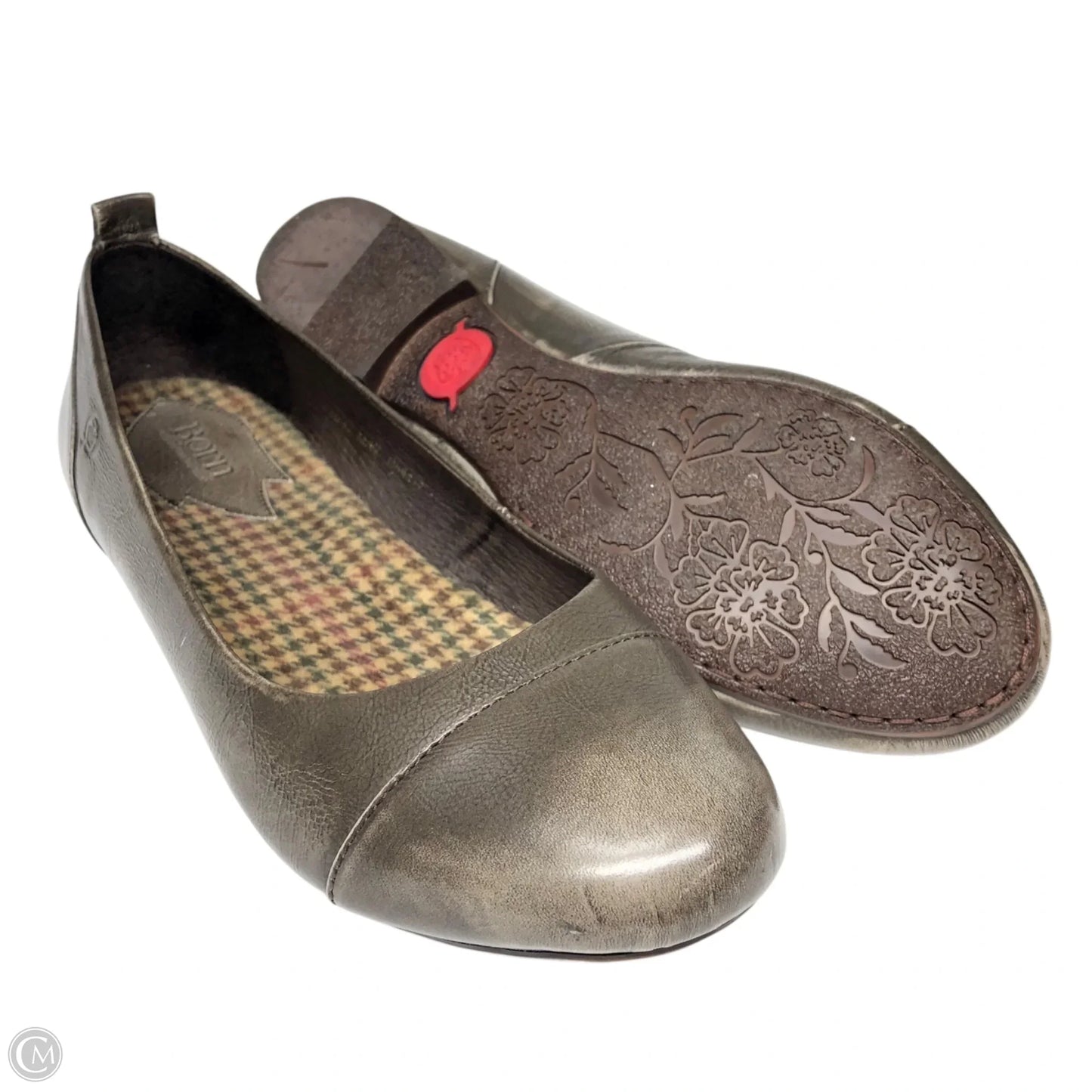 Shoes Flats By Born In Brown, Size: 10