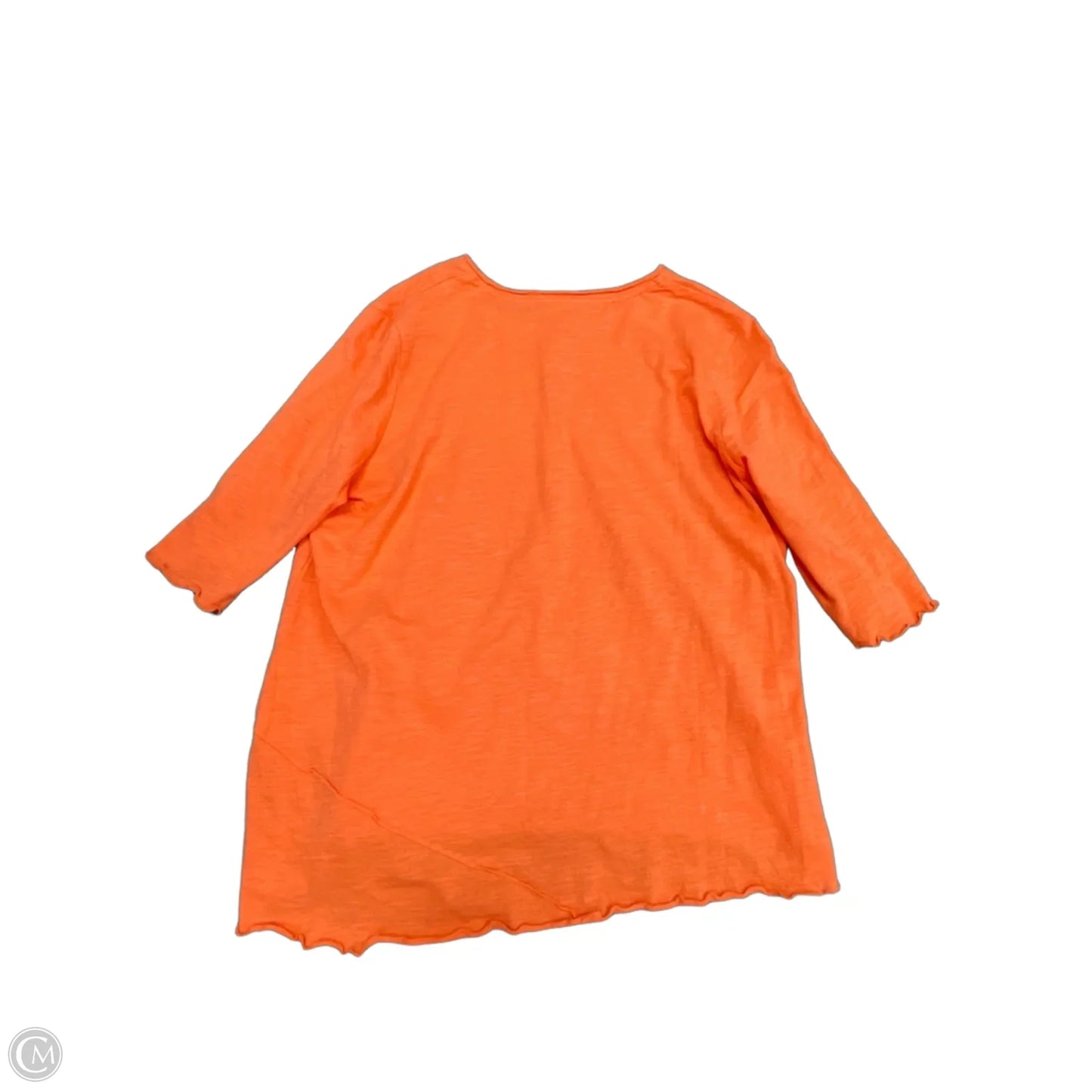 Top Short Sleeve By Clothes Mentor In Orange, Size: S