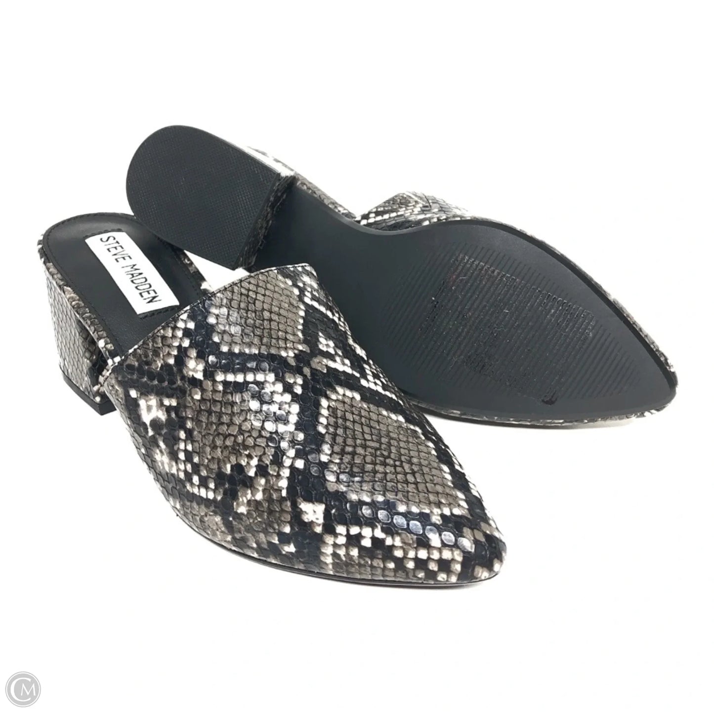 Shoes Heels Block By Steve Madden In Snakeskin Print, Size: 5
