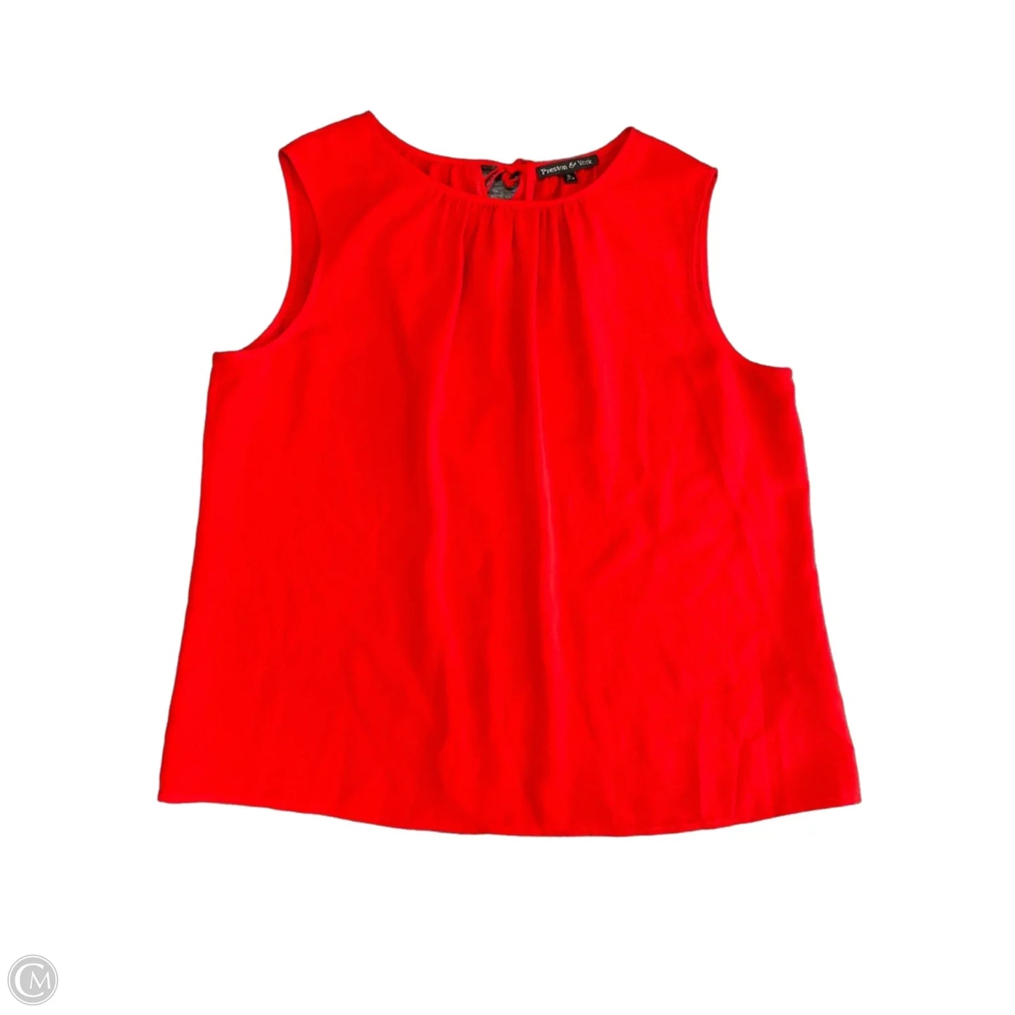 Top Sleeveless By Preston And New York In Red, Size: Xl