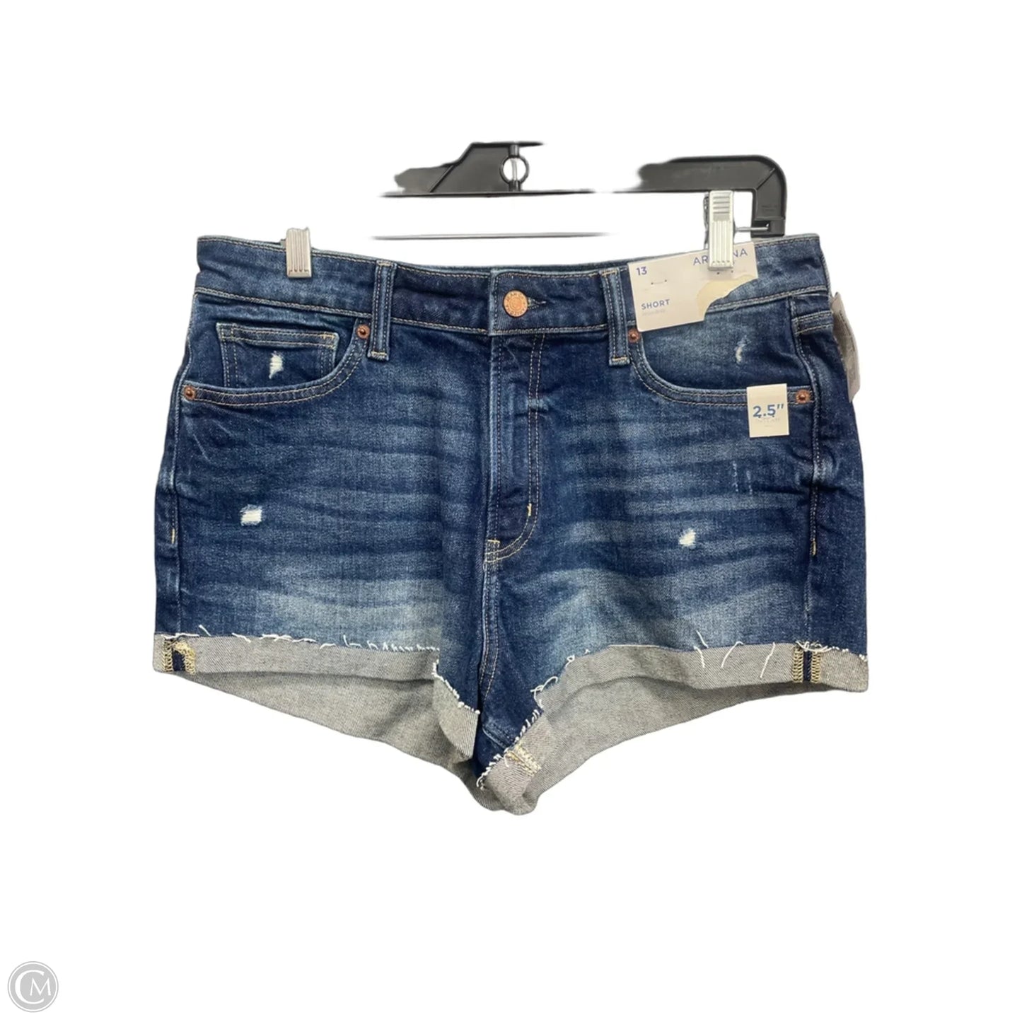 Shorts By Arizona In Blue Denim, Size: 12
