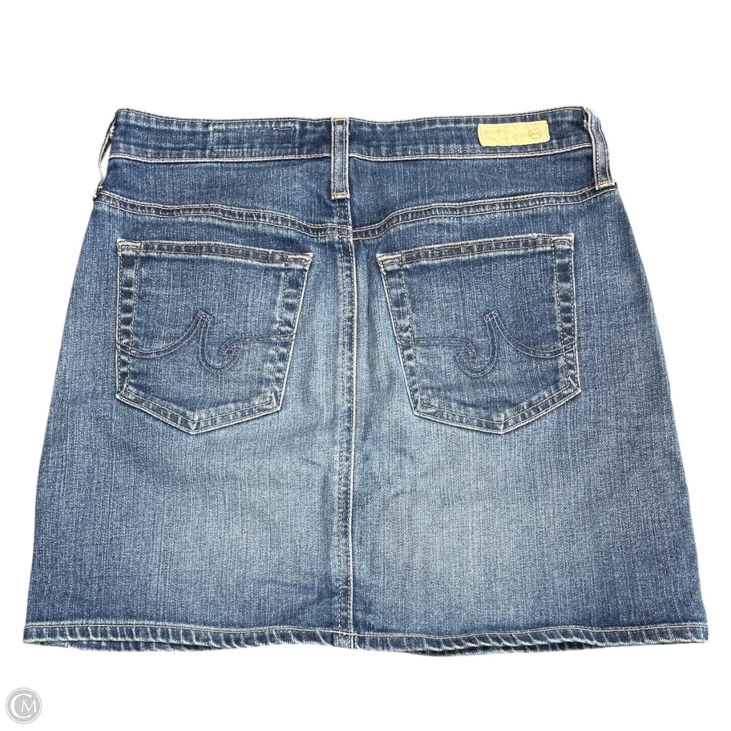 Skirt Mini & Short By Ag Jeans In Blue Denim, Size: 8