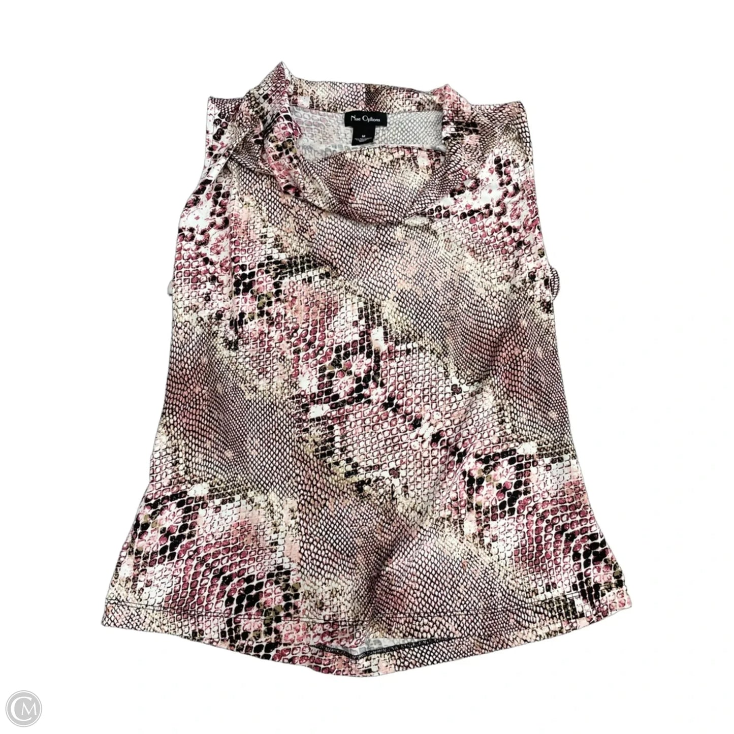 Top Sleeveless By Nue Options In Pink, Size: M