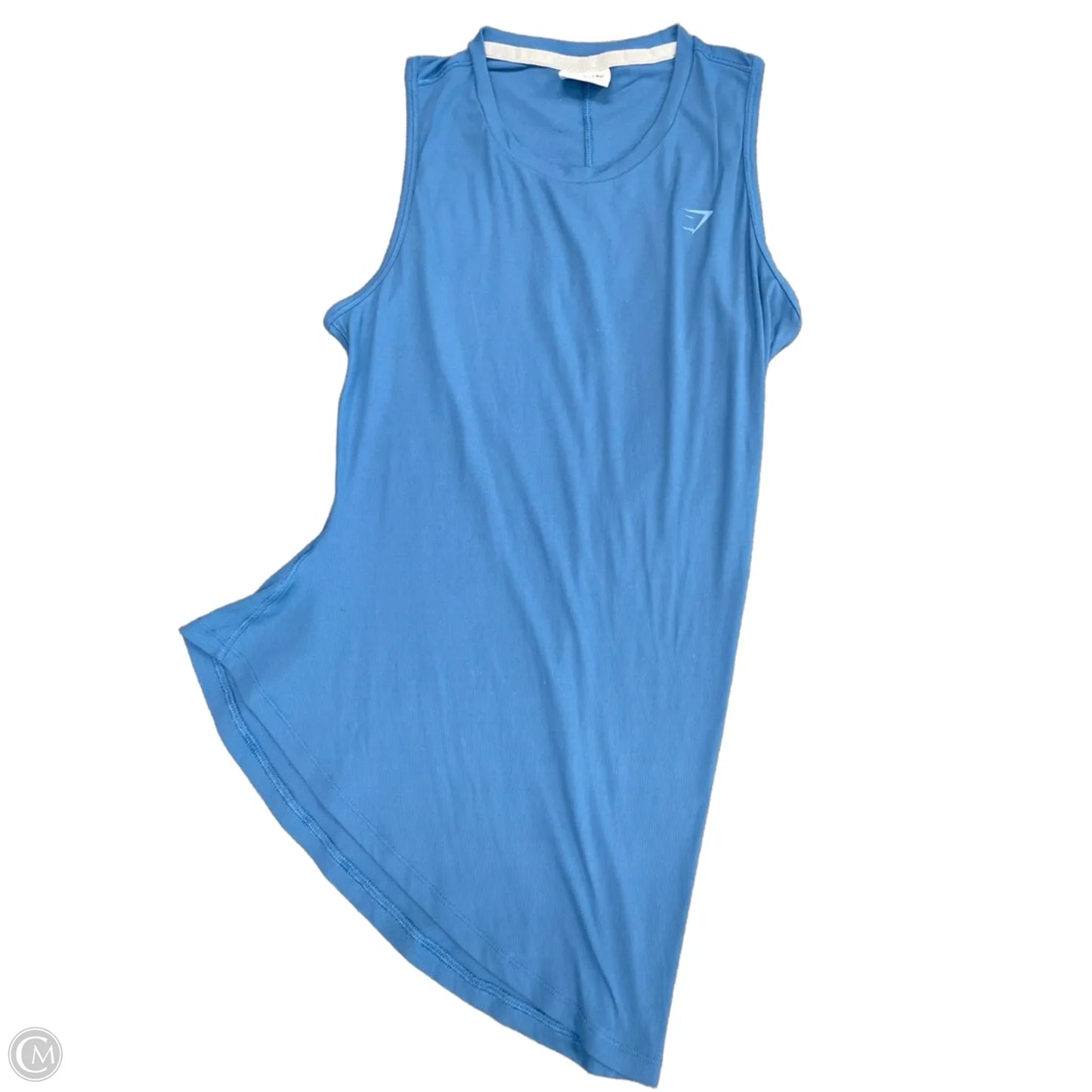 Athletic Tank Top By Gym Shark In Blue, Size: S