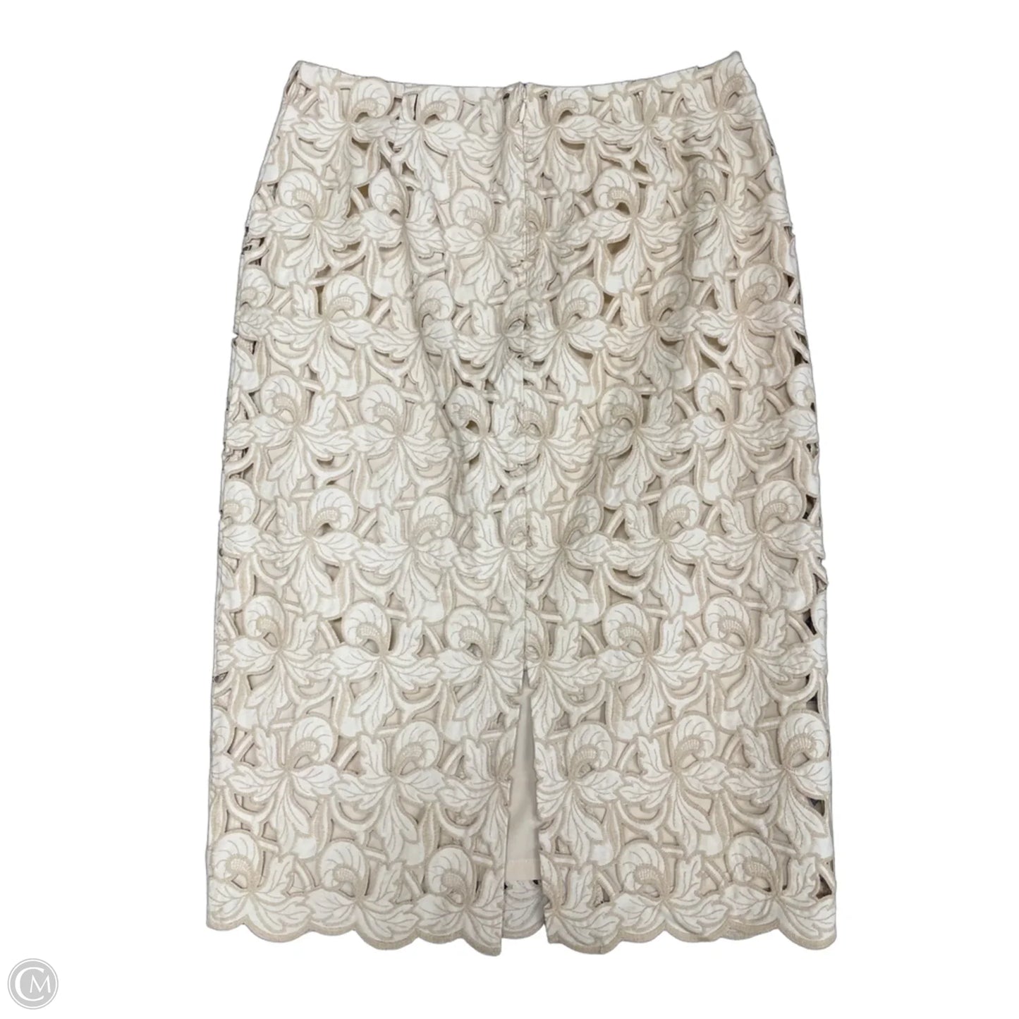Skirt Midi By Antonio Melani In Beige, Size: 6