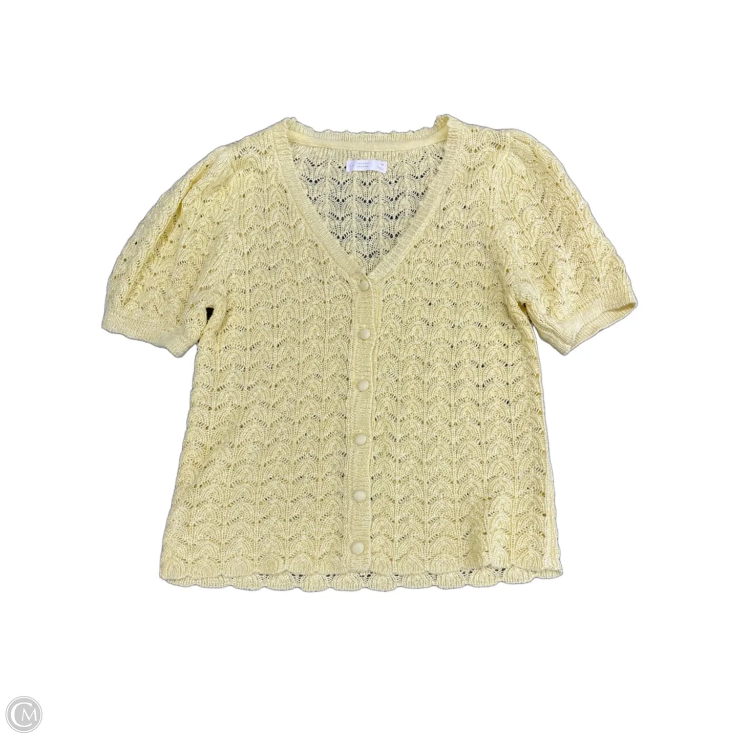 Cardigan By Lc Lauren Conrad In Yellow, Size: M