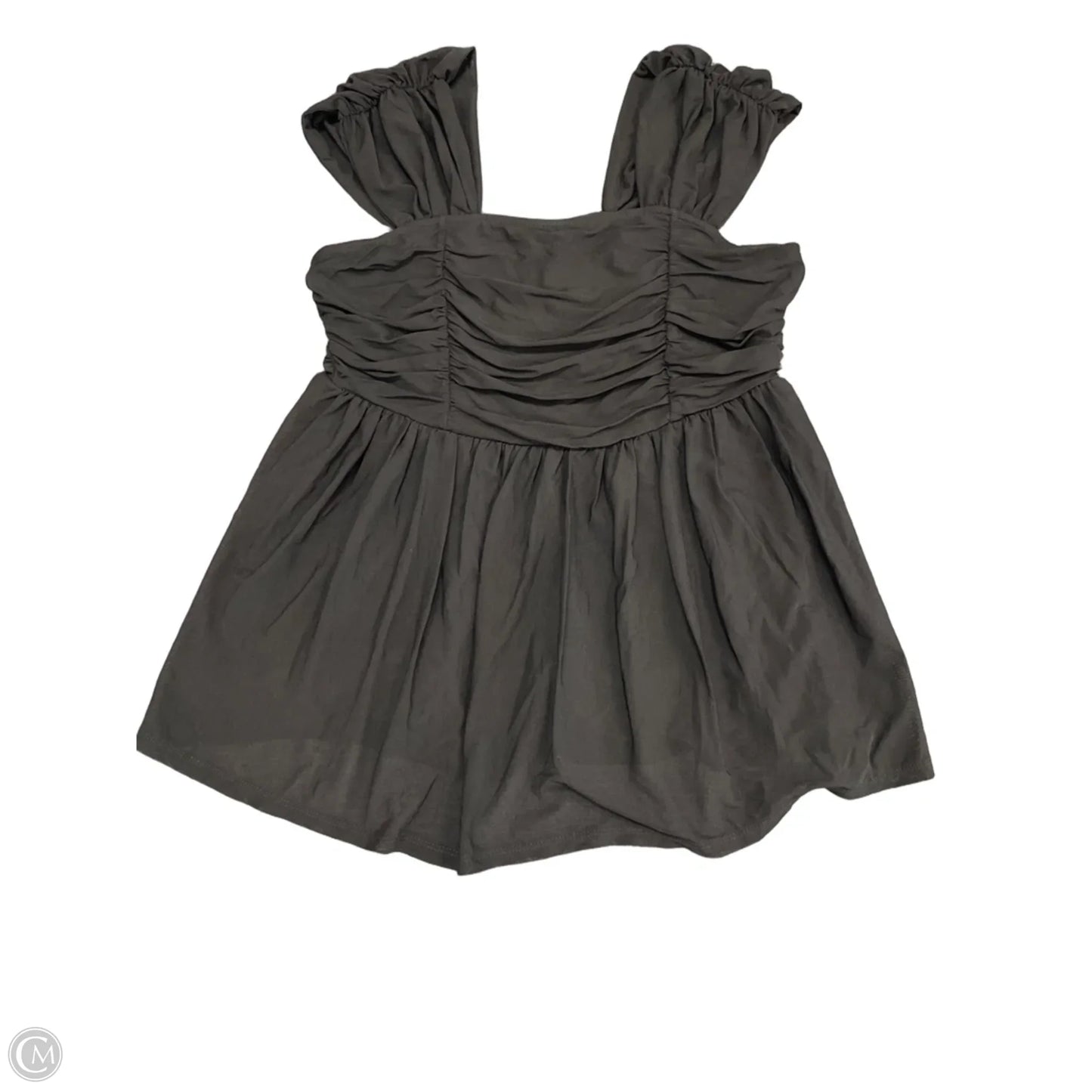 Blouse Sleeveless By Torrid In Black, Size: M