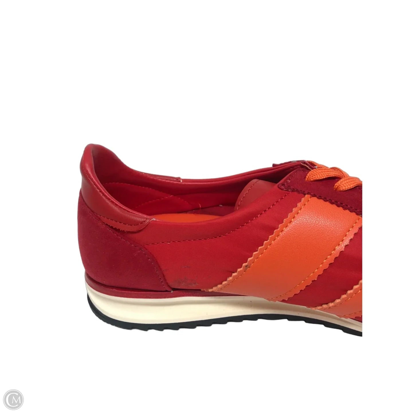 Shoes Sneakers By Madden Girl In Orange & Red, Size: 7