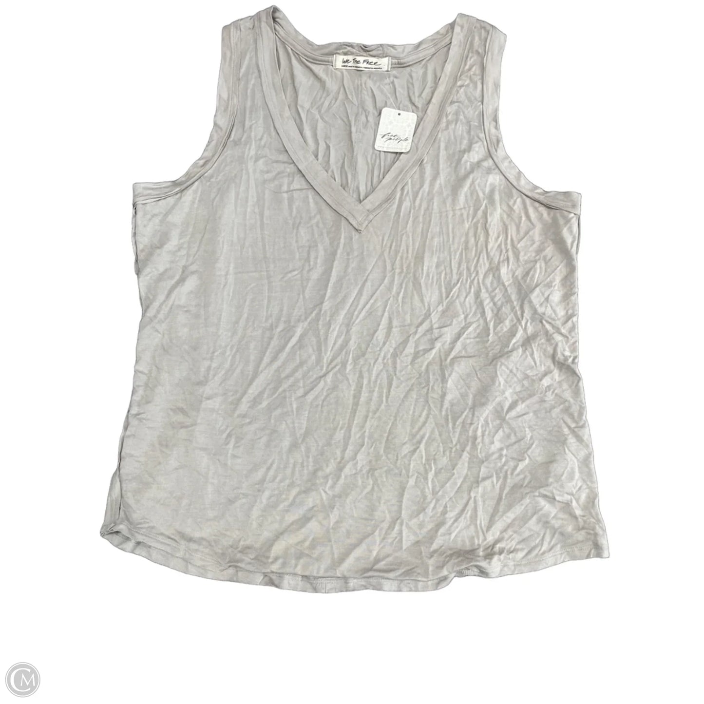 Top Sleeveless Basic By We The Free In Grey, Size: L