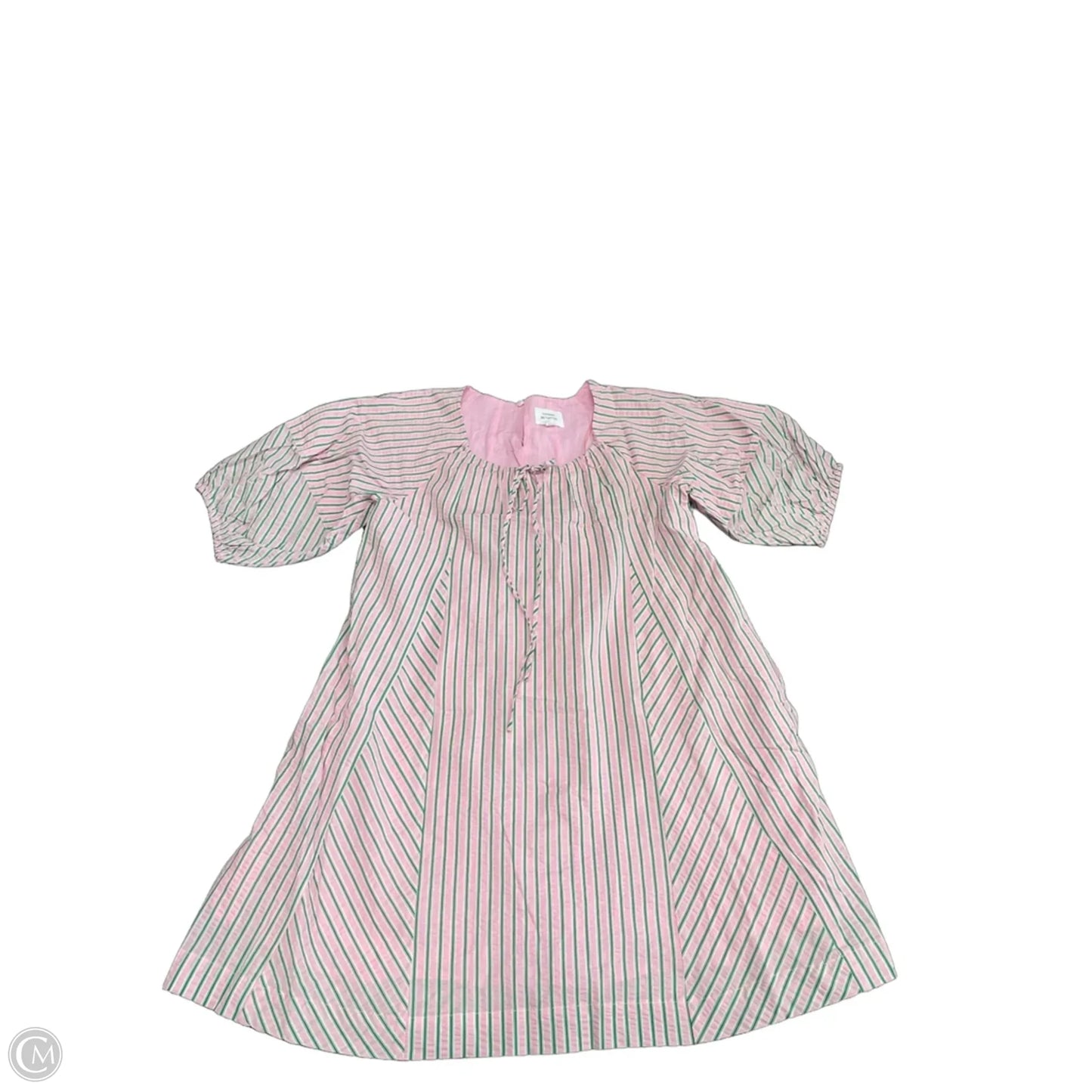 Dress Casual Short By Cmc In Green & Pink, Size: Xs
