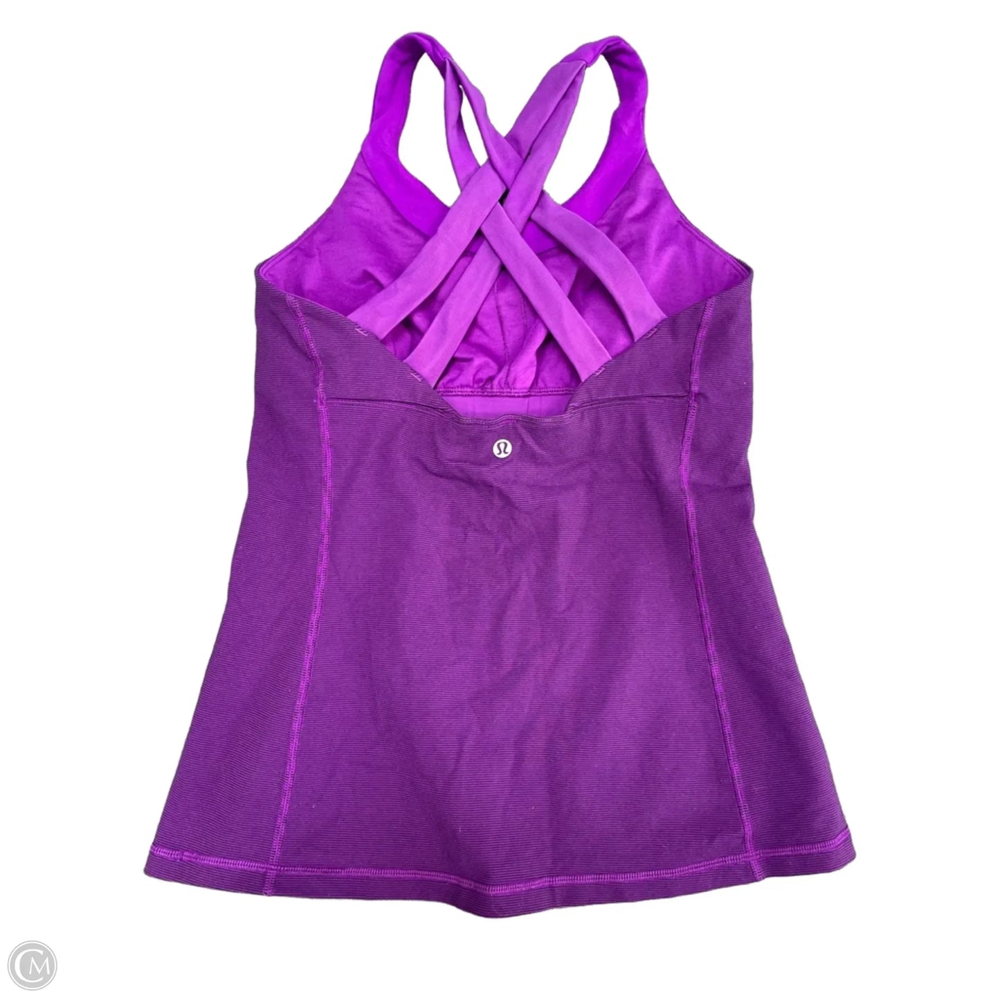 Athletic Tank Top By Lululemon In Purple, Size: 6