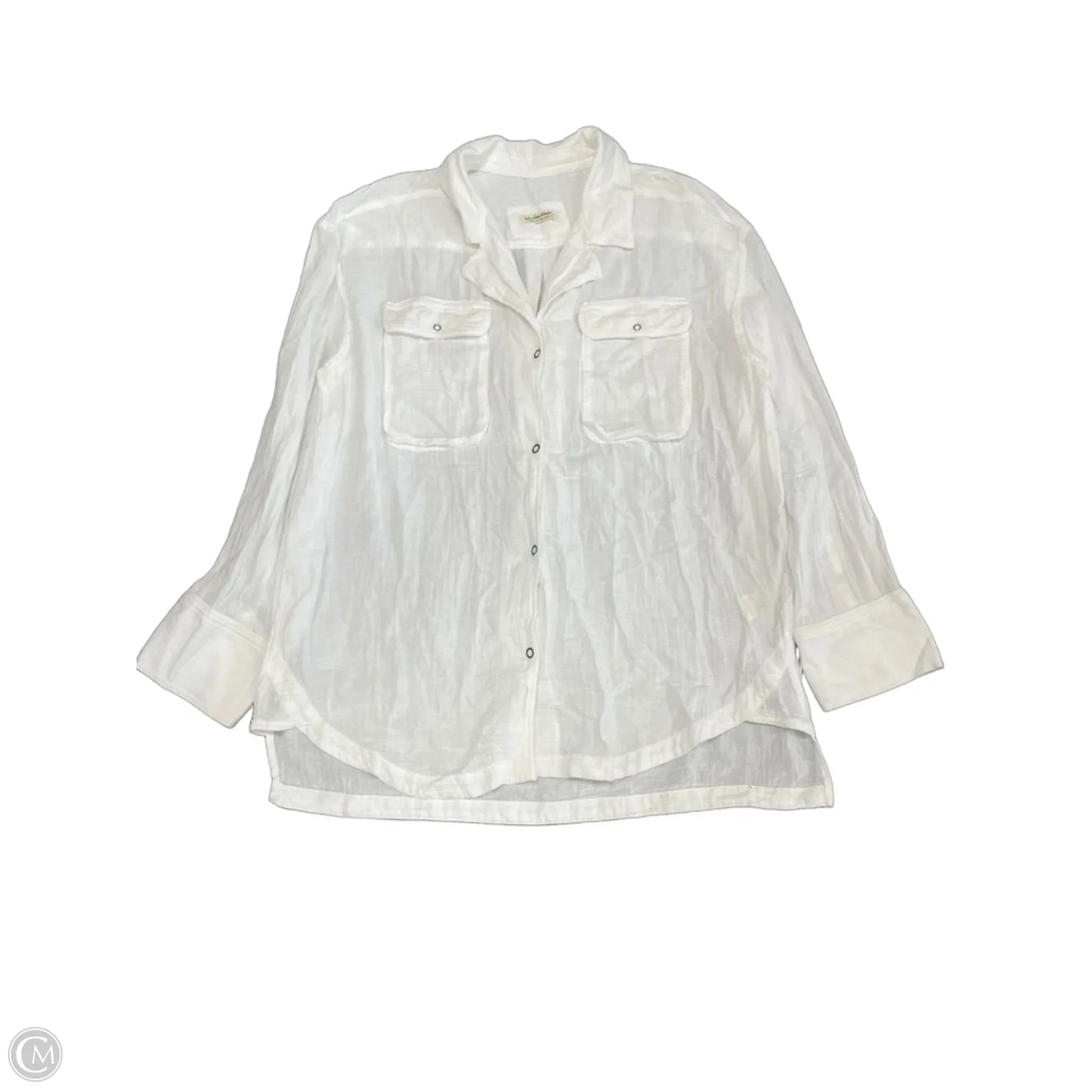 Tunic Long Sleeve By We The Free In White, Size: Xl