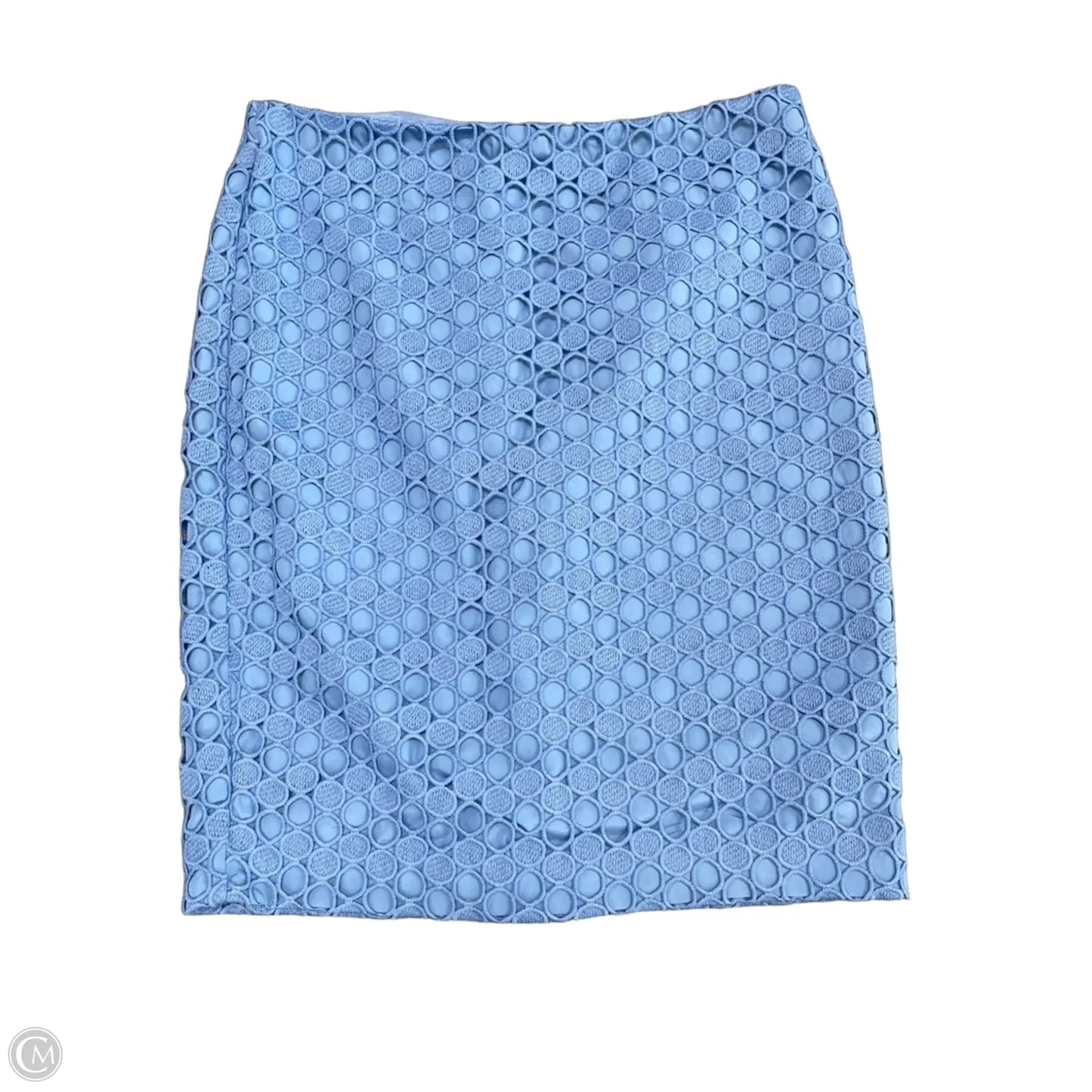 Skirt Midi By Ann Taylor In Blue, Size: 8