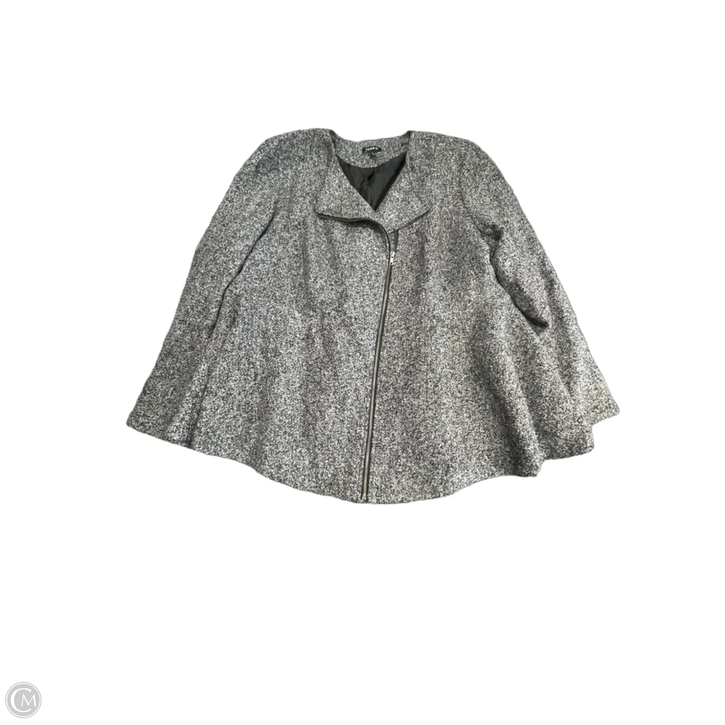 Jacket Other By Torrid In Grey, Size: 4x