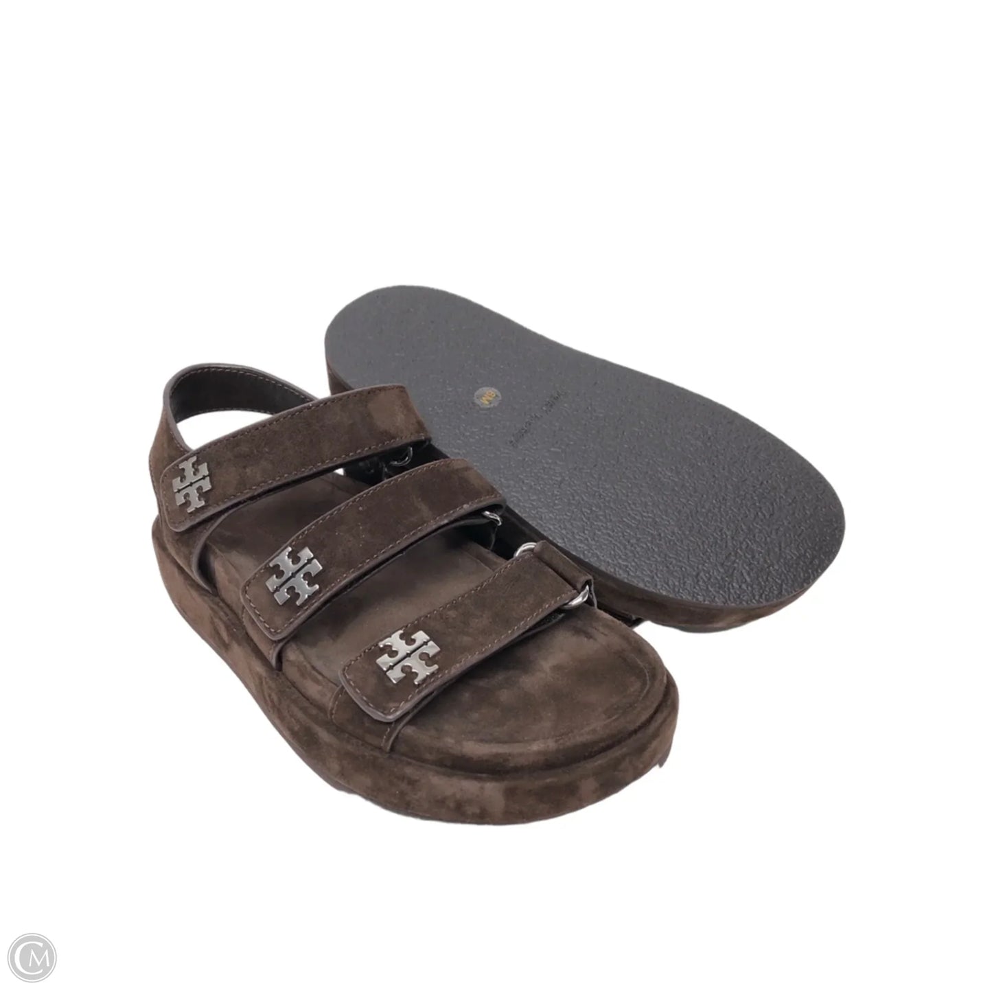 Sandals Designer By Tory Burch In Brown, Size: 6