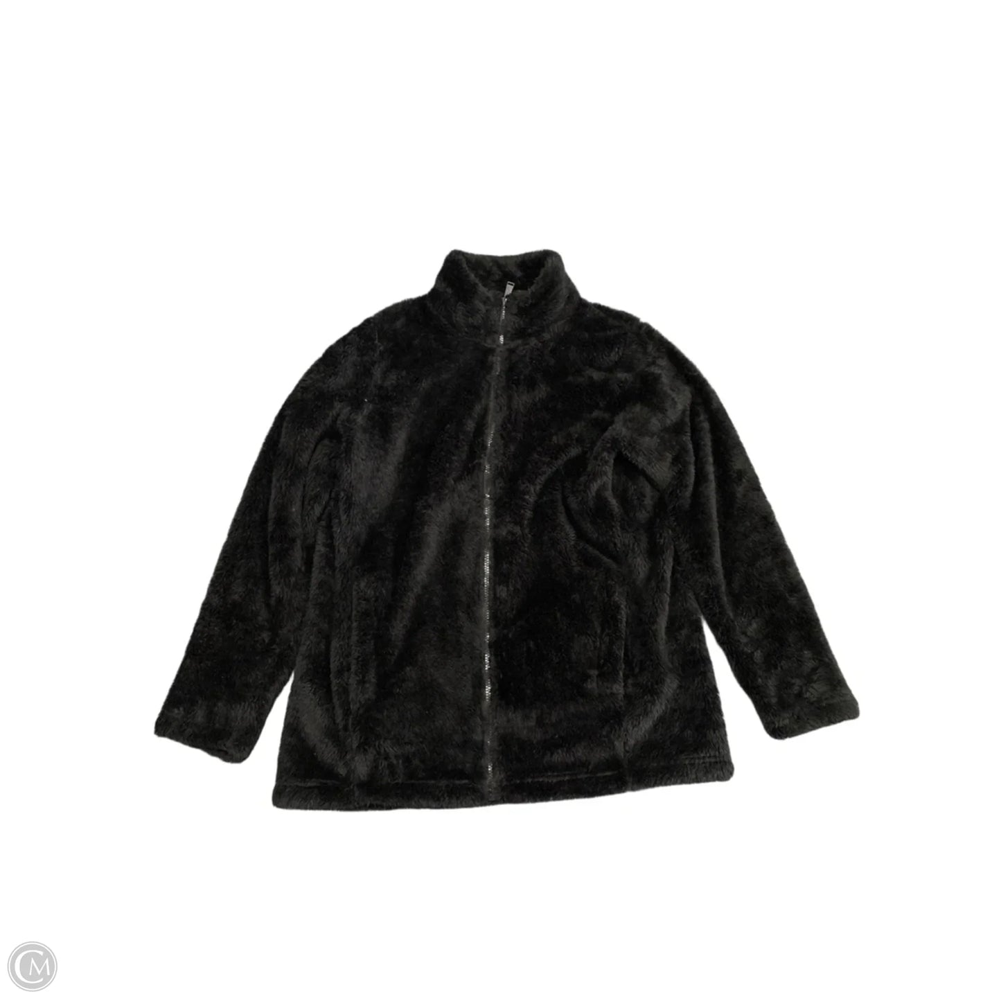 Jacket Fleece By Zenana In Black, Size: L