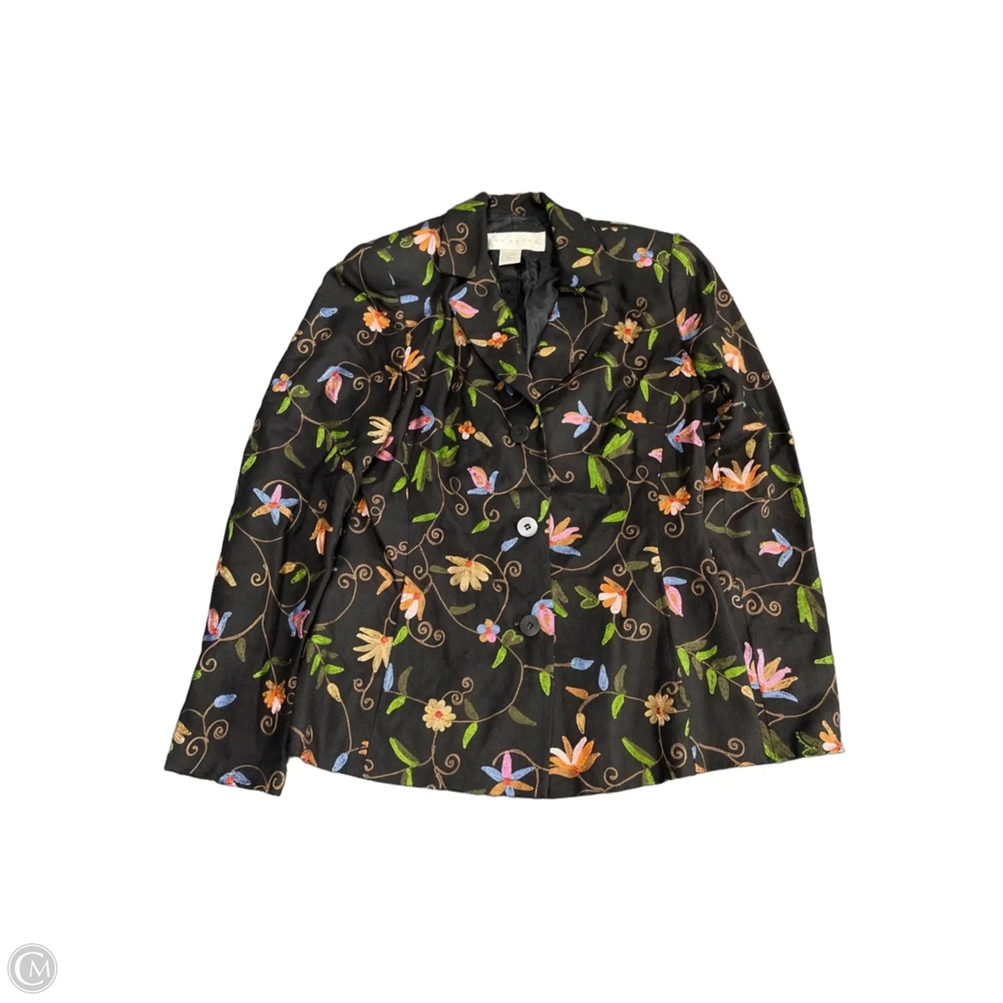 Blazer By Doncaster In Floral Print, Size: 2