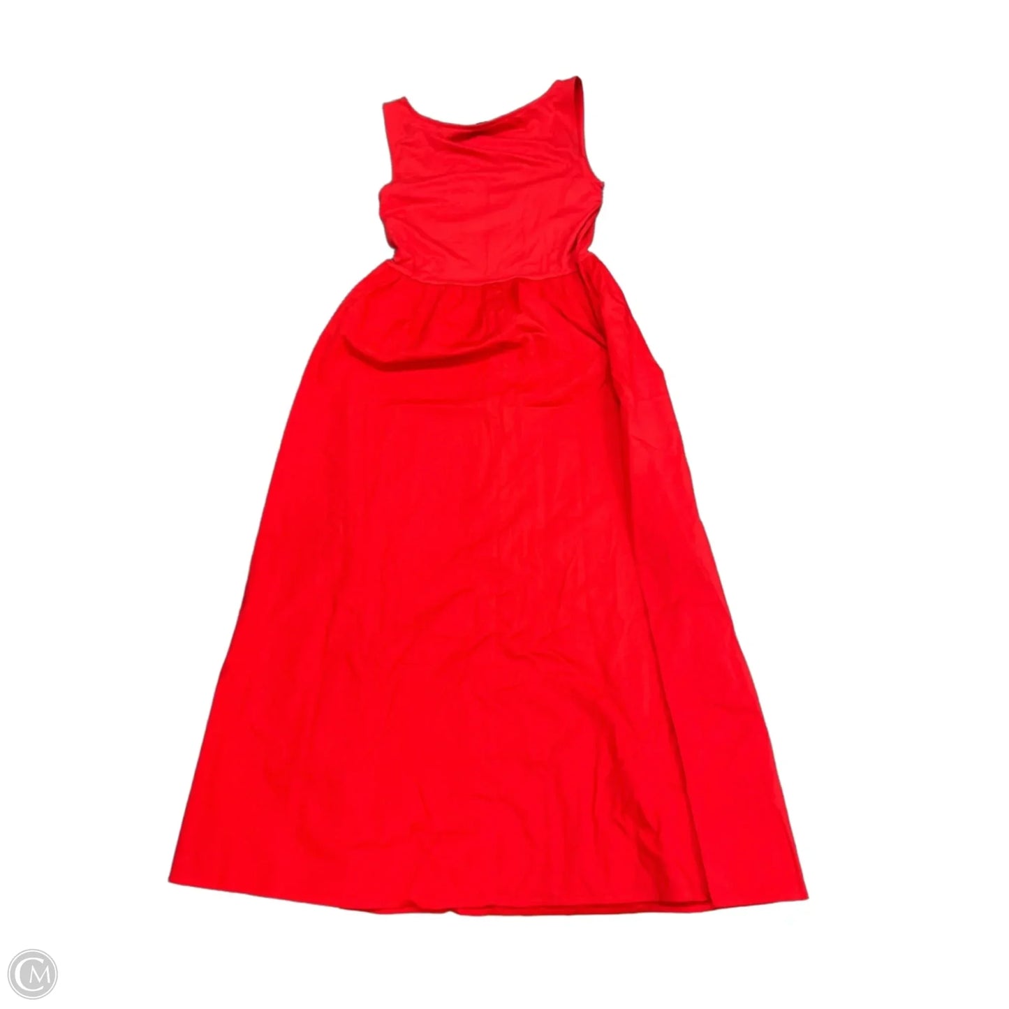 Dress Casual Midi By Loft In Red, Size: S