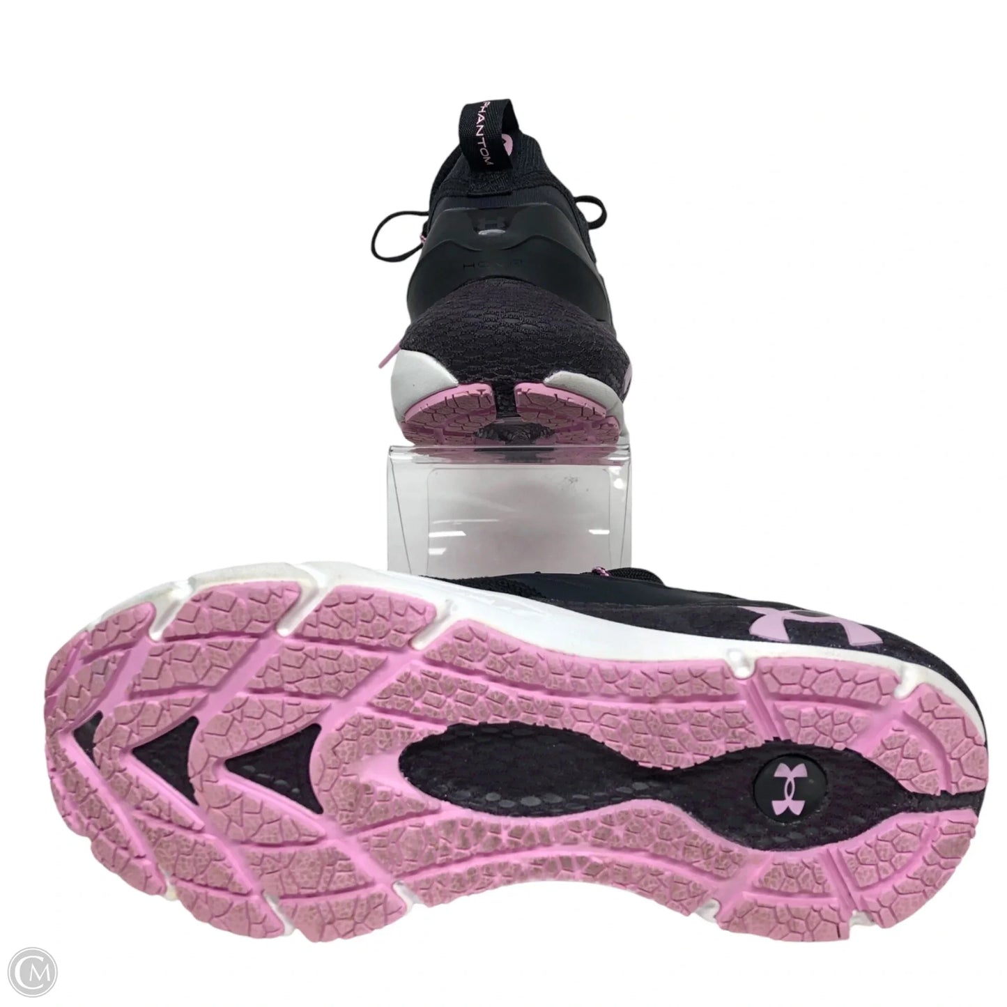 Shoes Athletic By Under Armour In Black & Pink, Size: 7.5
