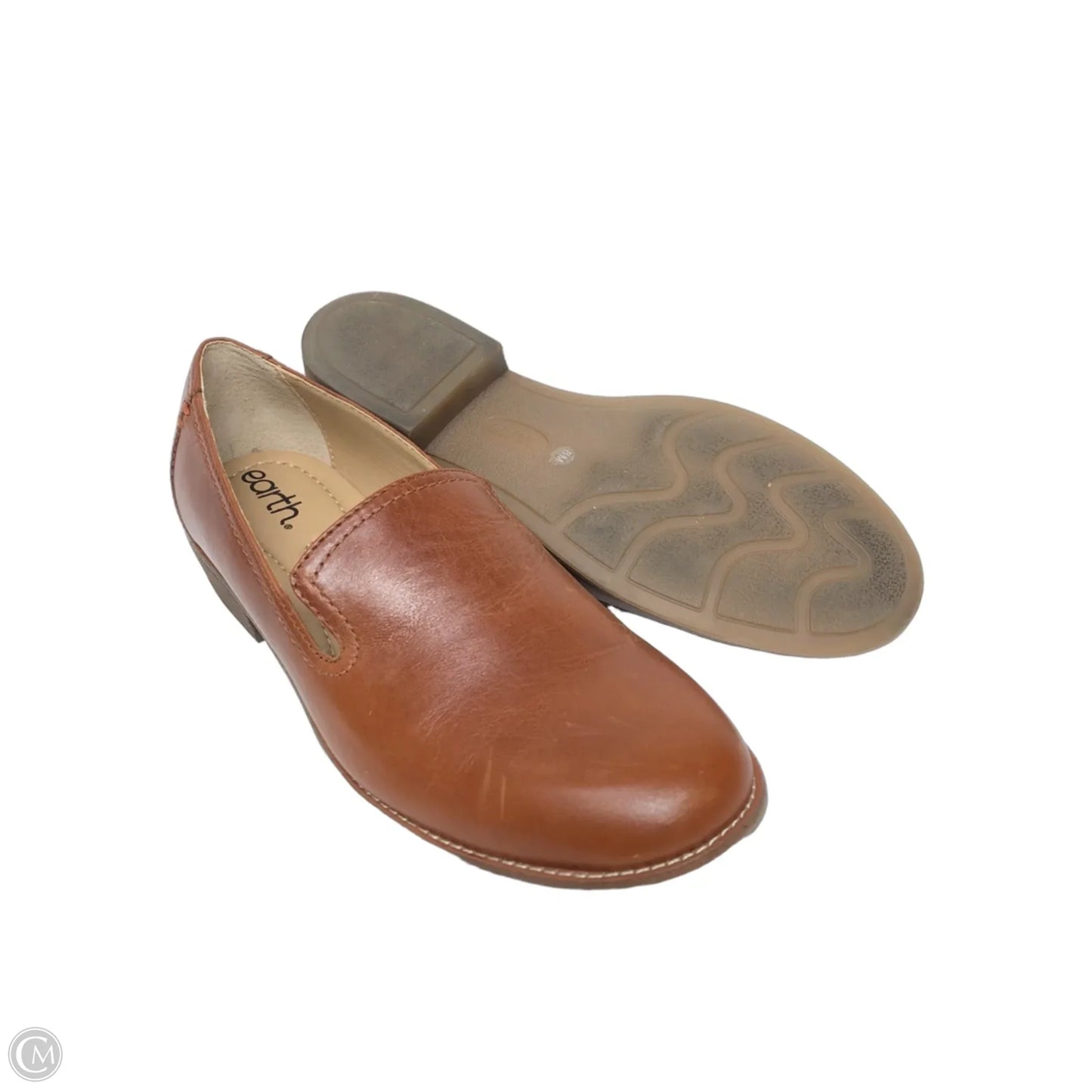 Shoes Flats By Earth In Brown, Size: 8