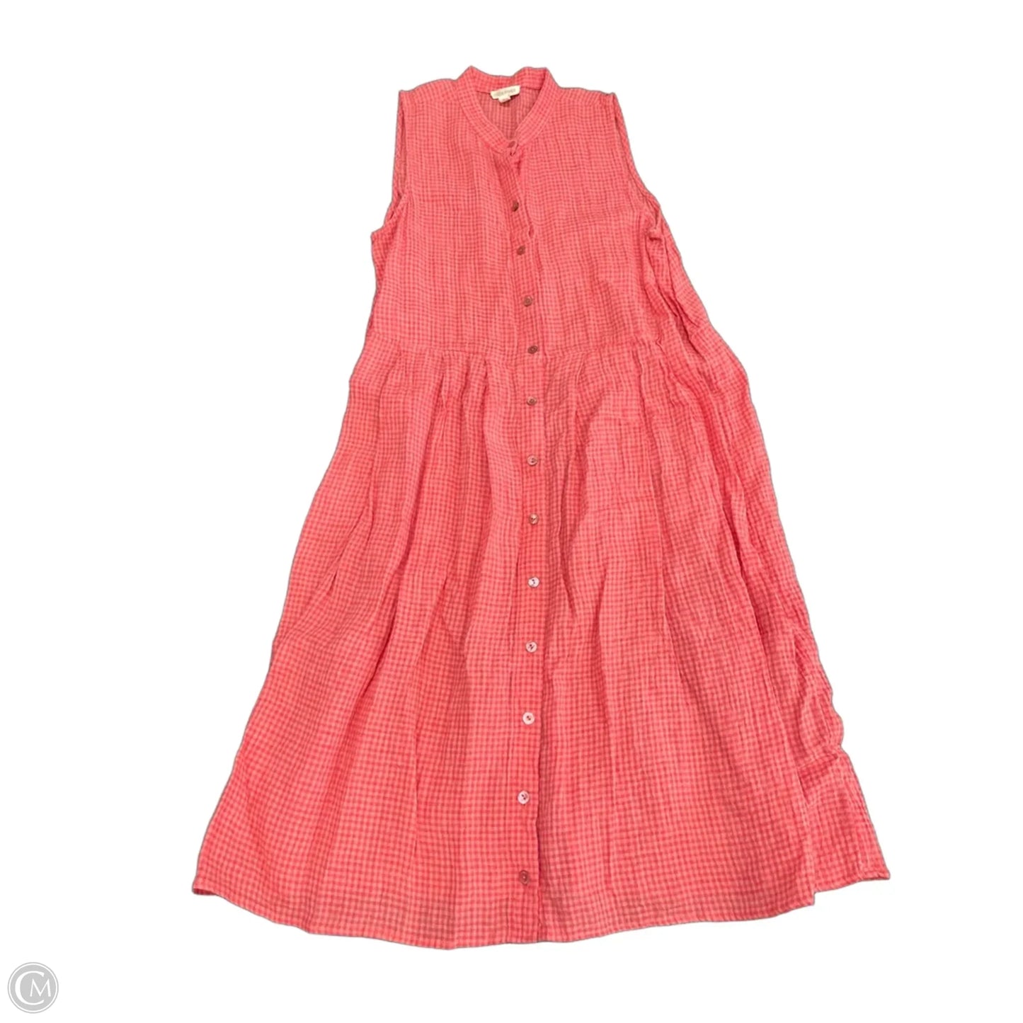 Dress Casual Short By Eileen Fisher In Coral, Size: S