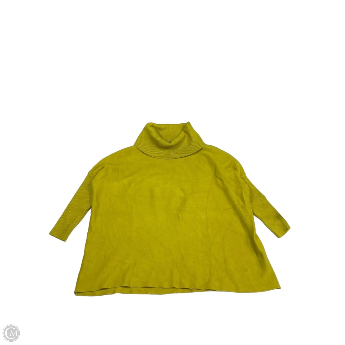 Sweater By Joseph A. In Yellow, Size: Xl