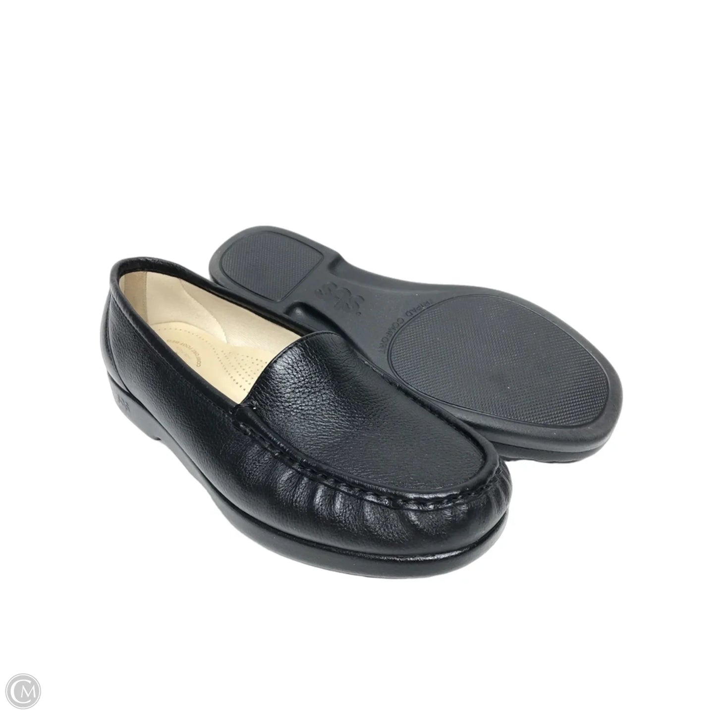 Shoes Flats By Sas In Black, Size: 10