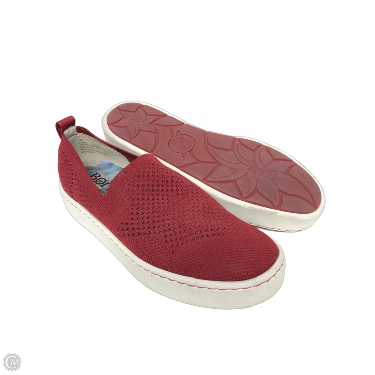 Shoes Sneakers By Born In Red, Size: 10