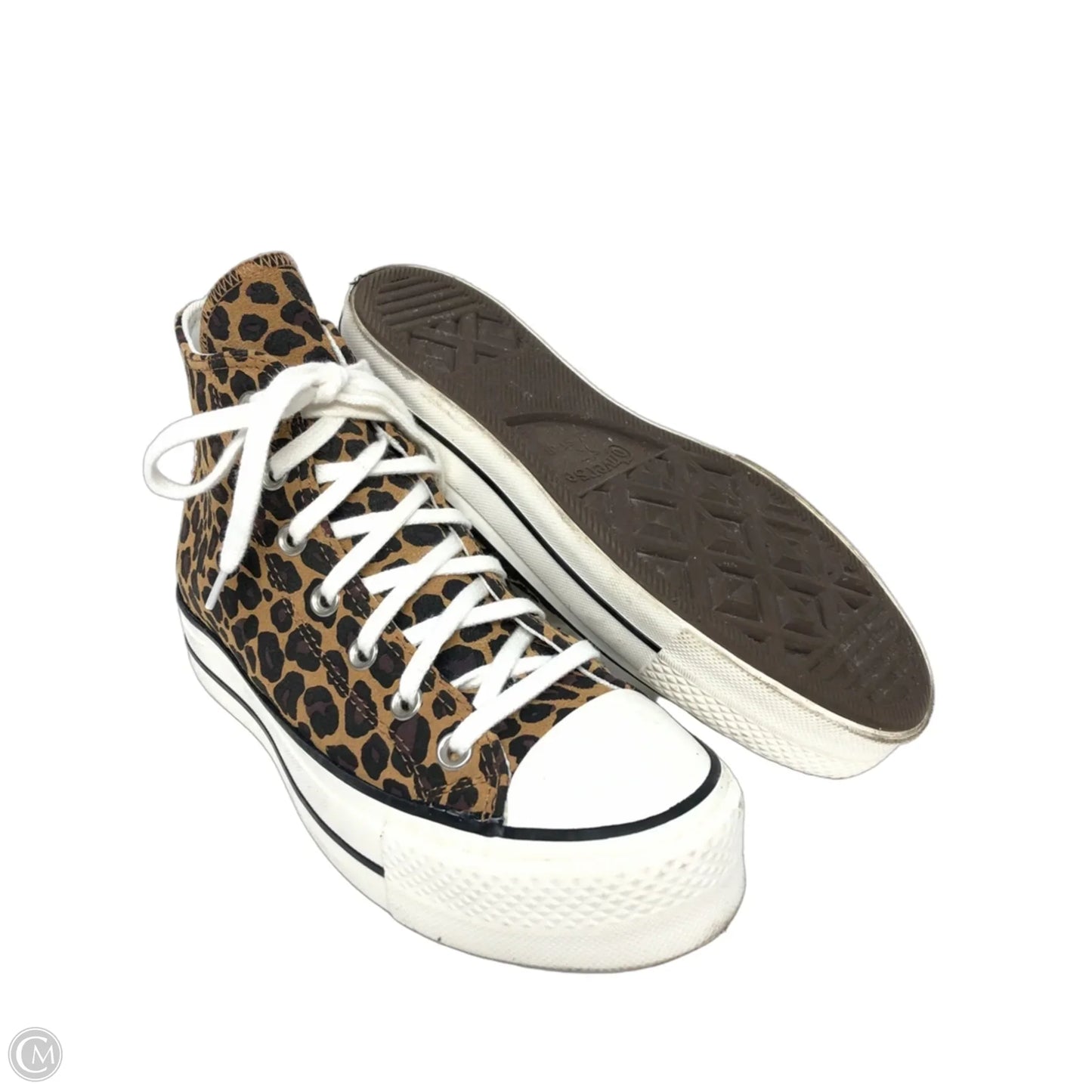 Shoes Sneakers By Converse In Animal Print, Size: 8
