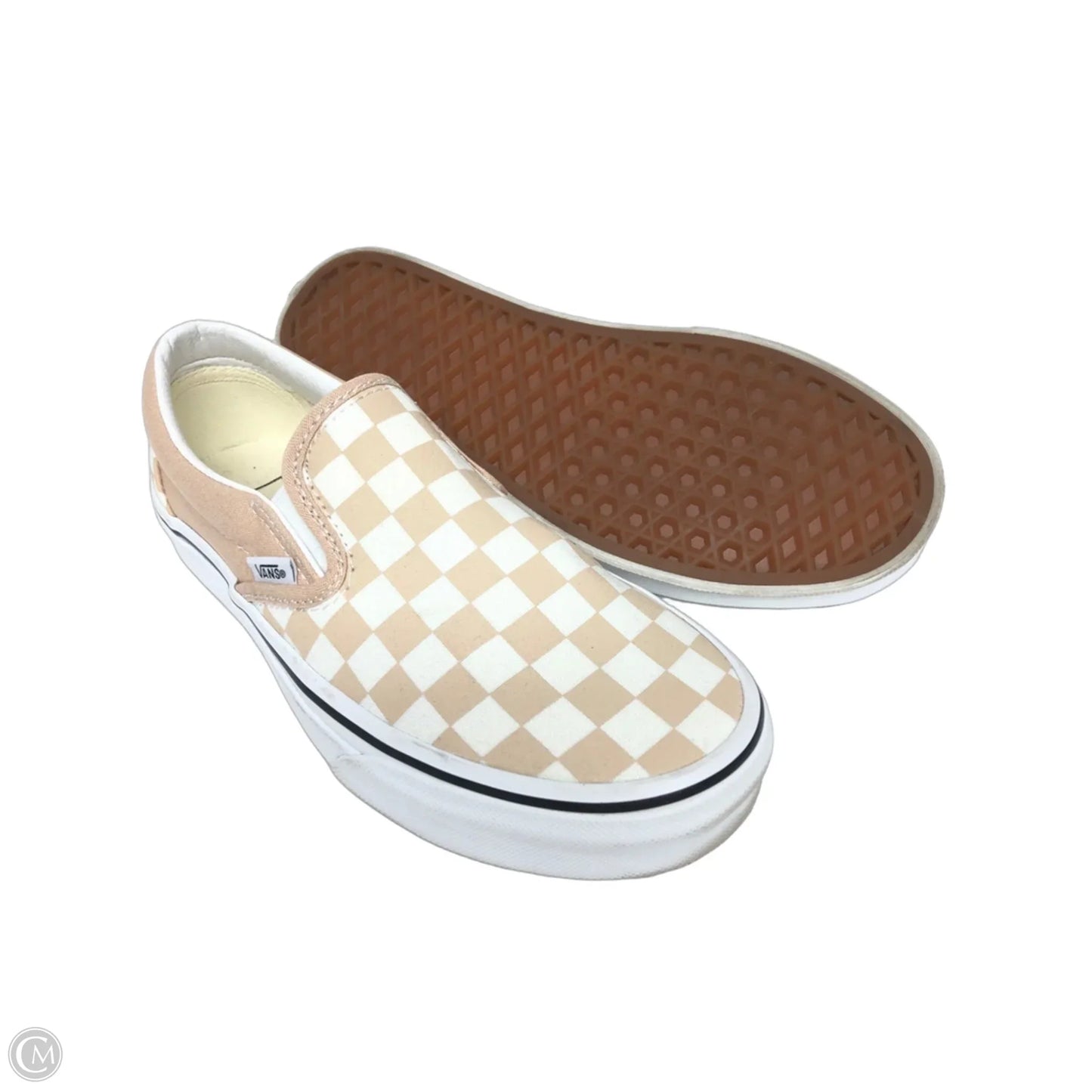 Shoes Sneakers By Vans In Beige, Size: 7