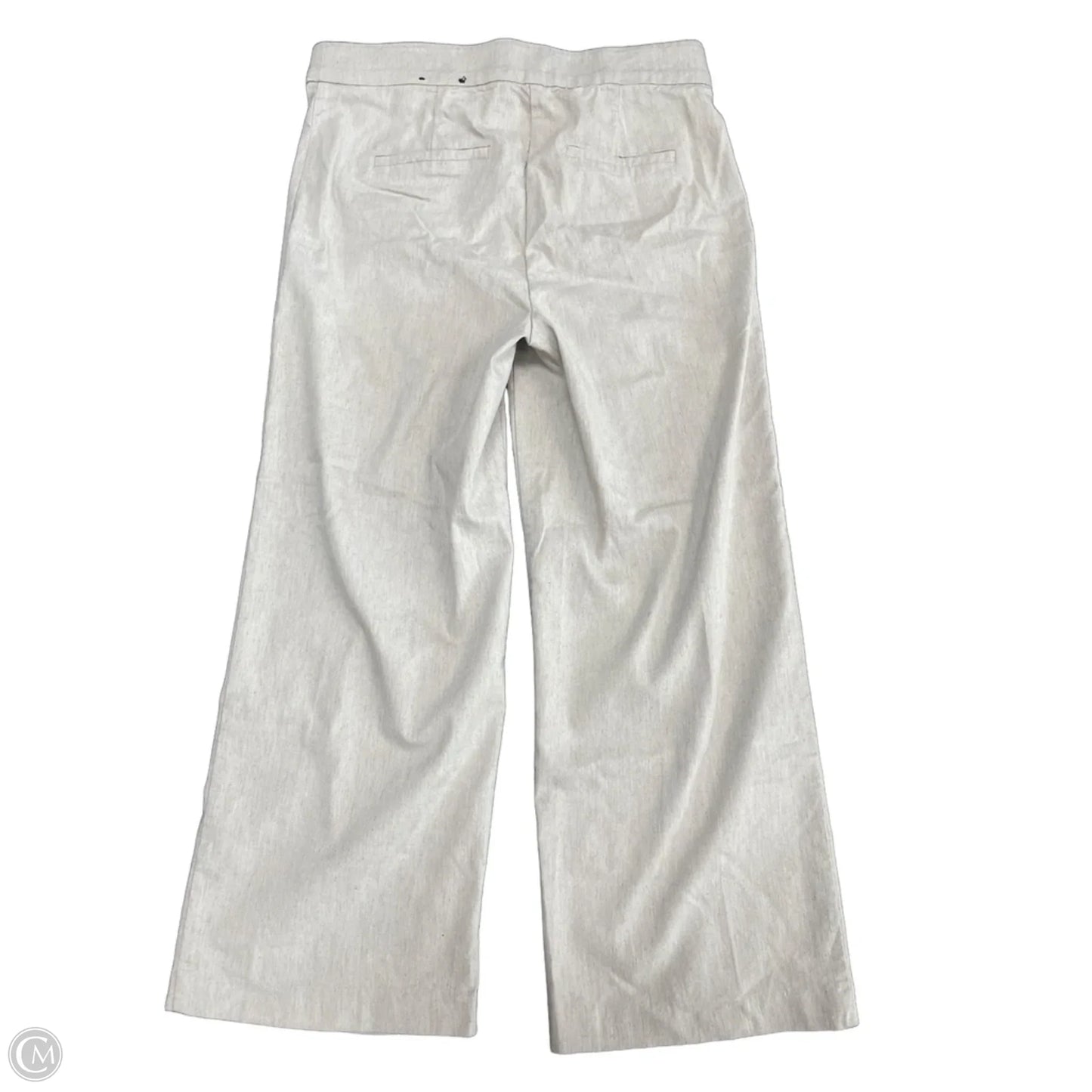 Pants Cropped By Verve In Beige, Size: S