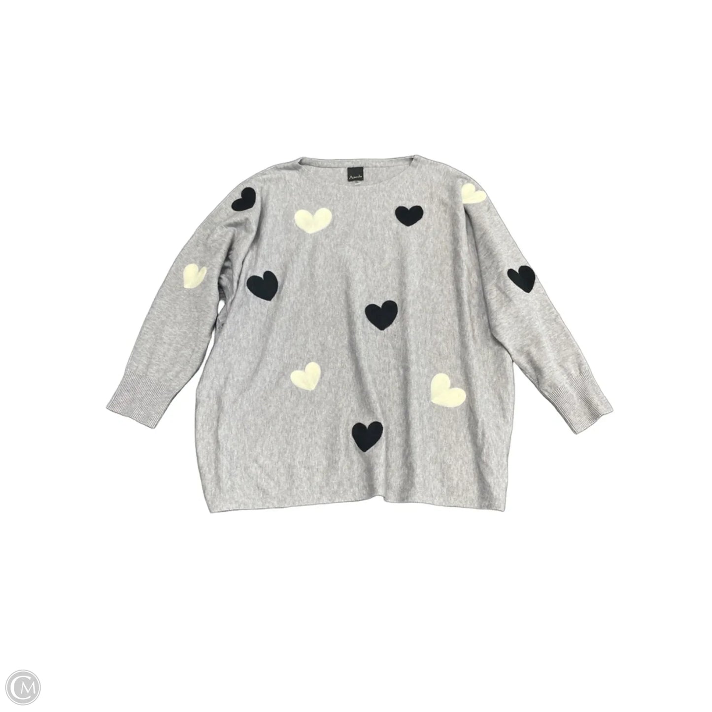 Sweater By Aaeda In Grey, Size: 2x