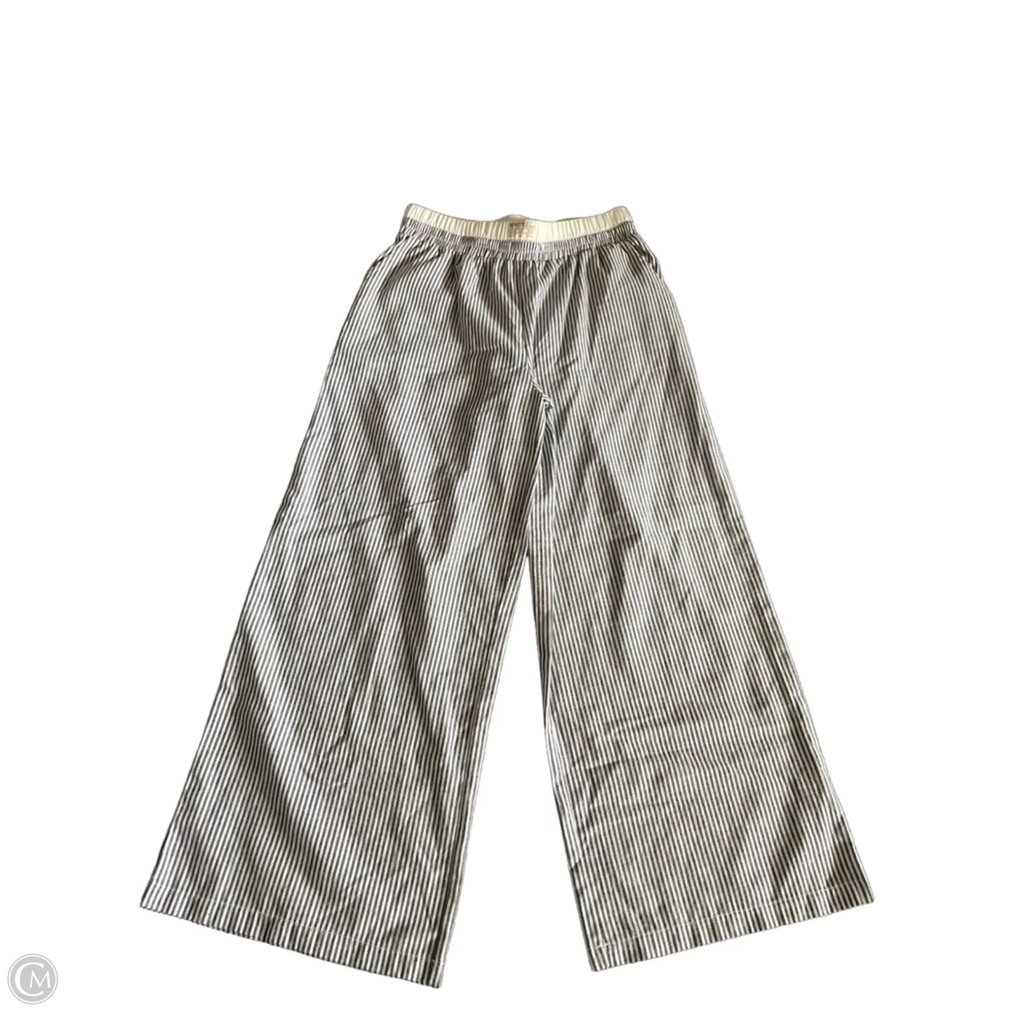 Pants Set 2pc By Shein In Grey & White, Size: L