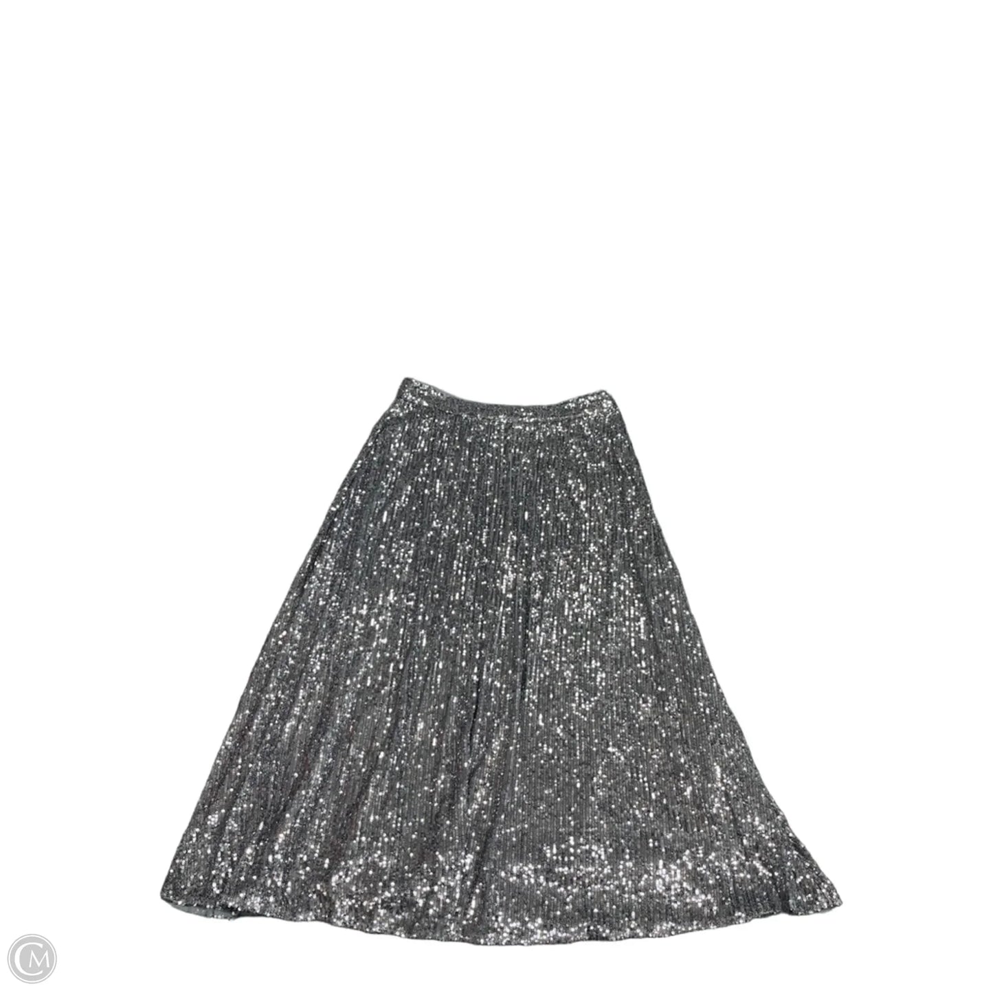 Skirt Midi By On 34th In Silver, Size: 10