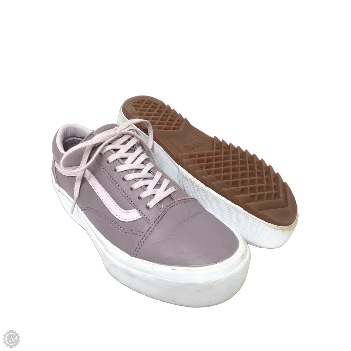 Shoes Sneakers By Vans In Purple, Size: 8