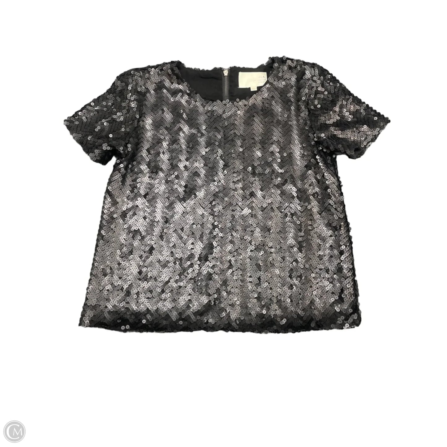 Top Short Sleeve By Joa In Black, Size: S