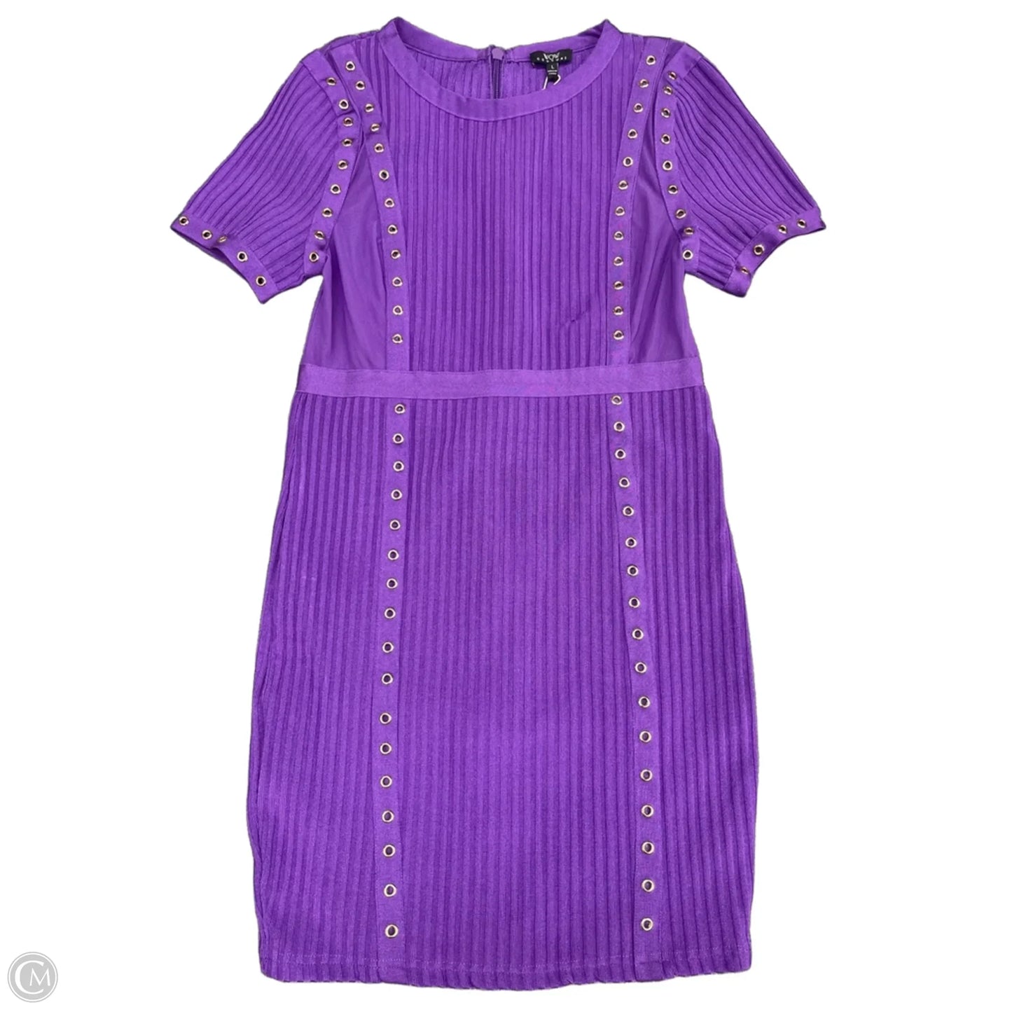 Dress Casual Short By Clothes Mentor In Purple, Size: L