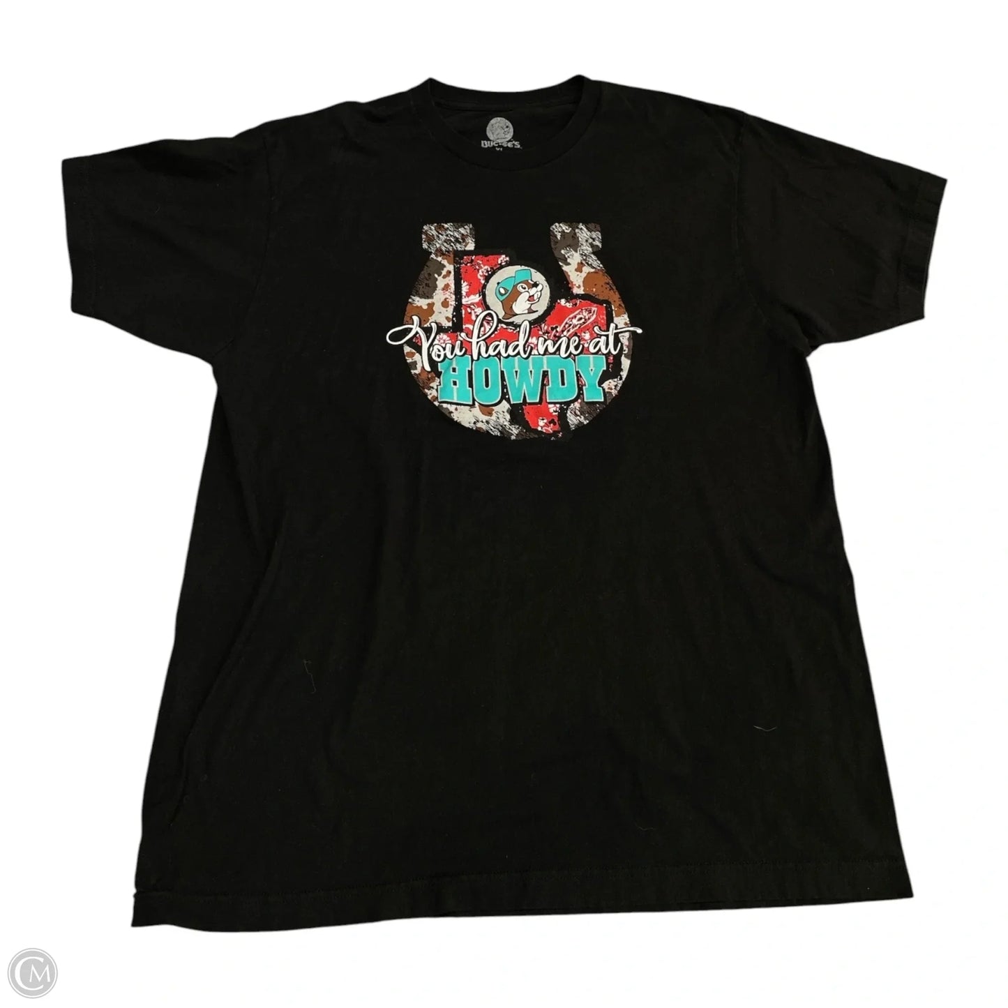 Top Short Sleeve Basic By Clothes Mentor In Black, Size: Xl