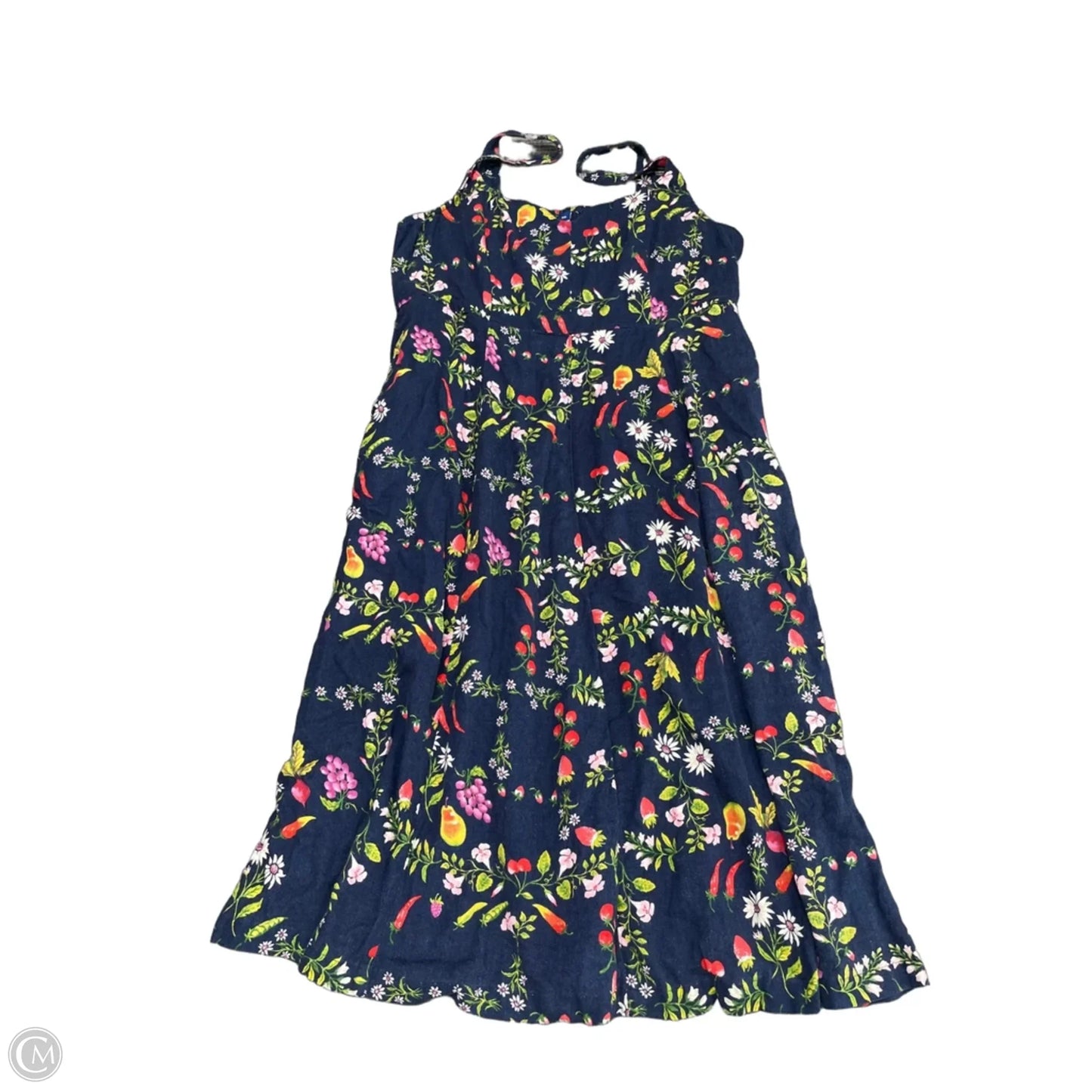 Dress Casual Midi By Old Navy In Navy, Size: Xxl